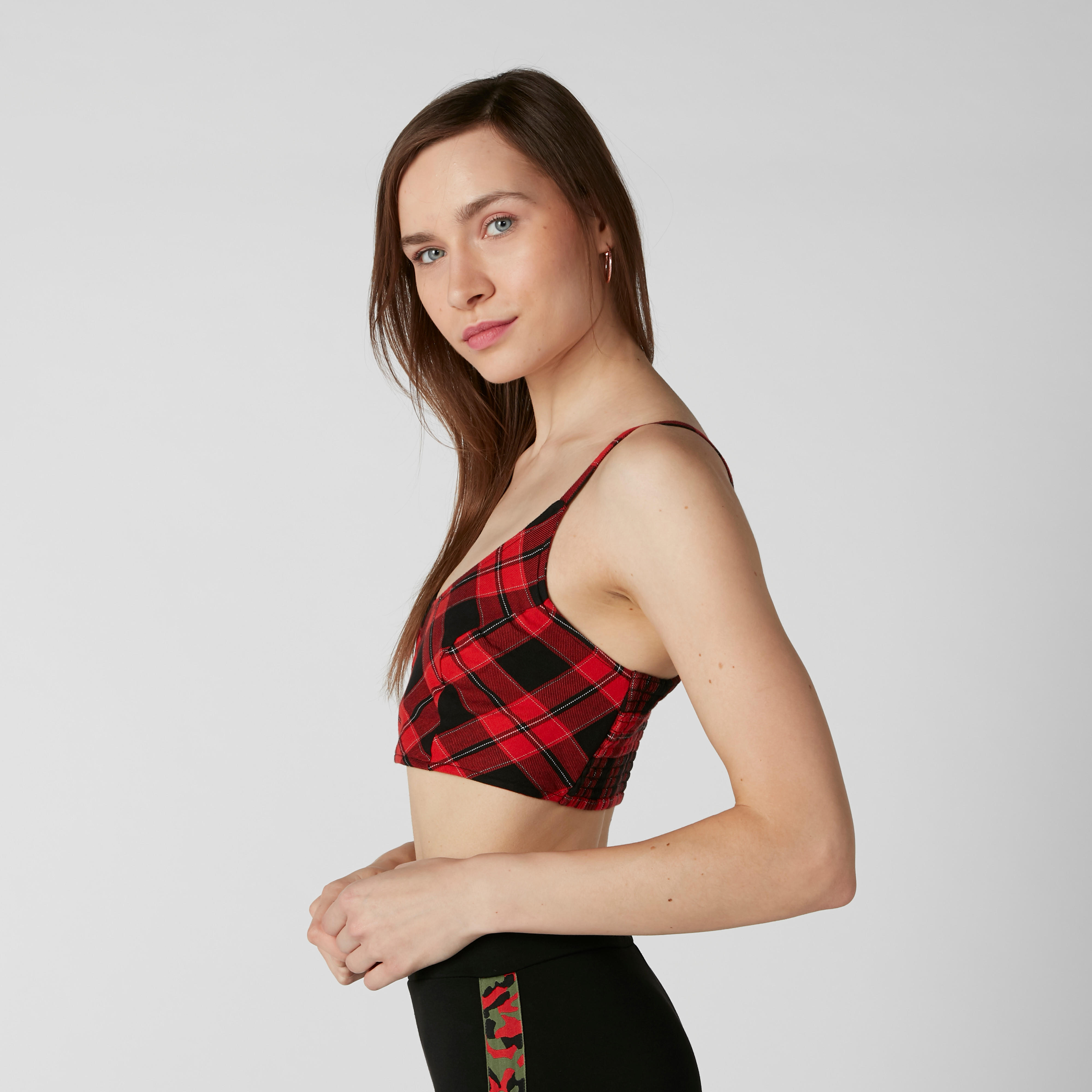Sustainable Chequered Crop Top-women-clothing-shirtsandblouses-blouses-image-4