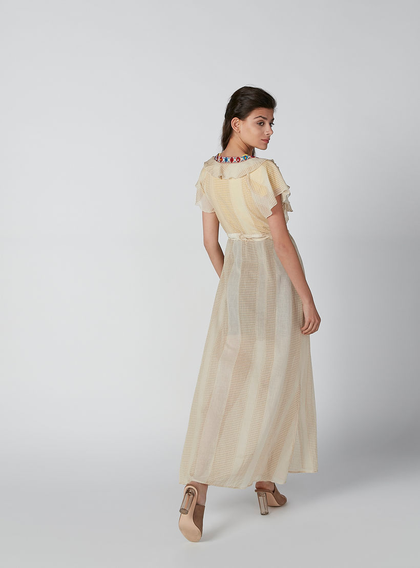 فستان بفتحة أمامية ورباط من لي كوبر-women-clothing-dresses-image-3