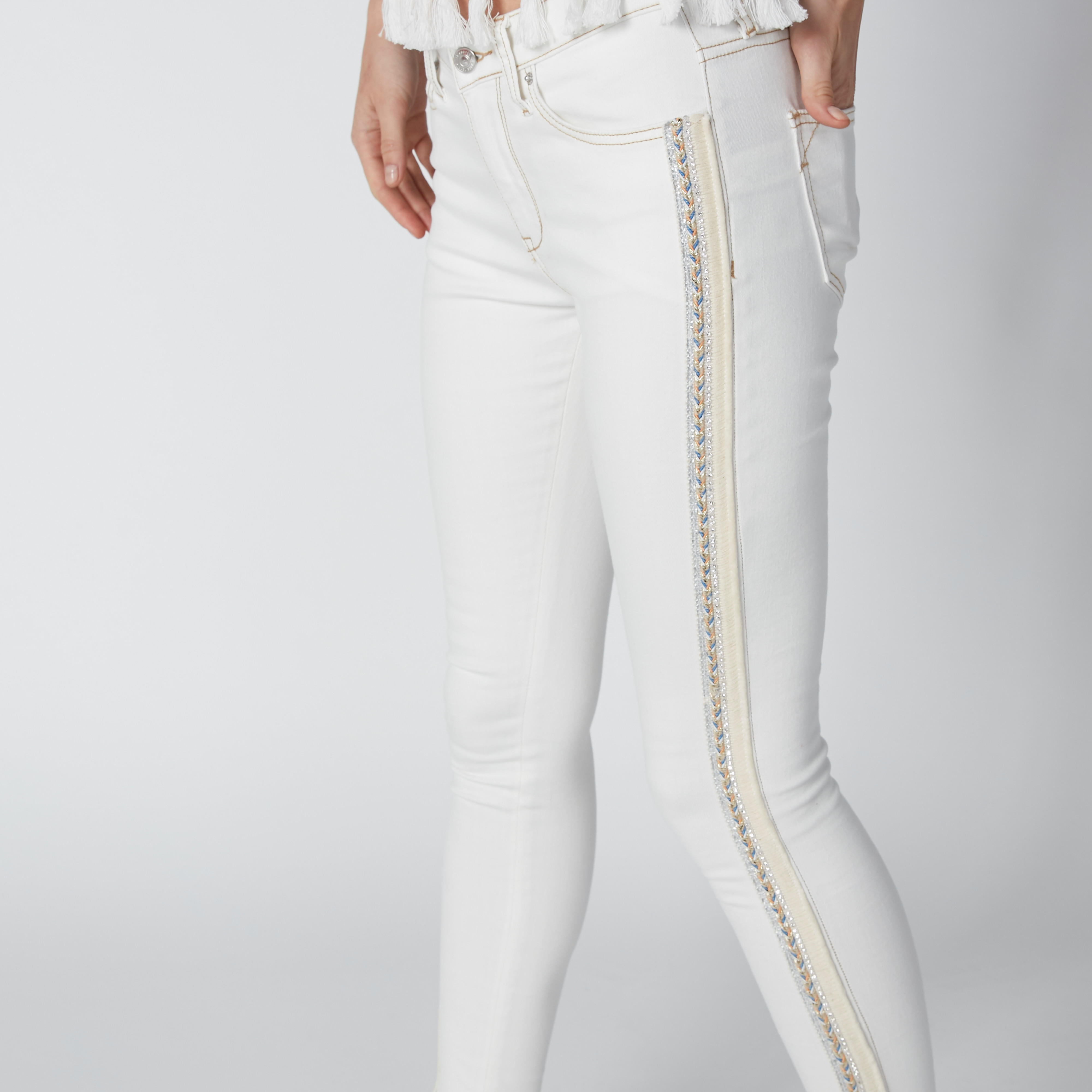 بنطلون جينز مستدام بخصر متوسط الارتفاع وحلقات للحزام وشريطة-women-clothing-bottoms-jeans-image-5