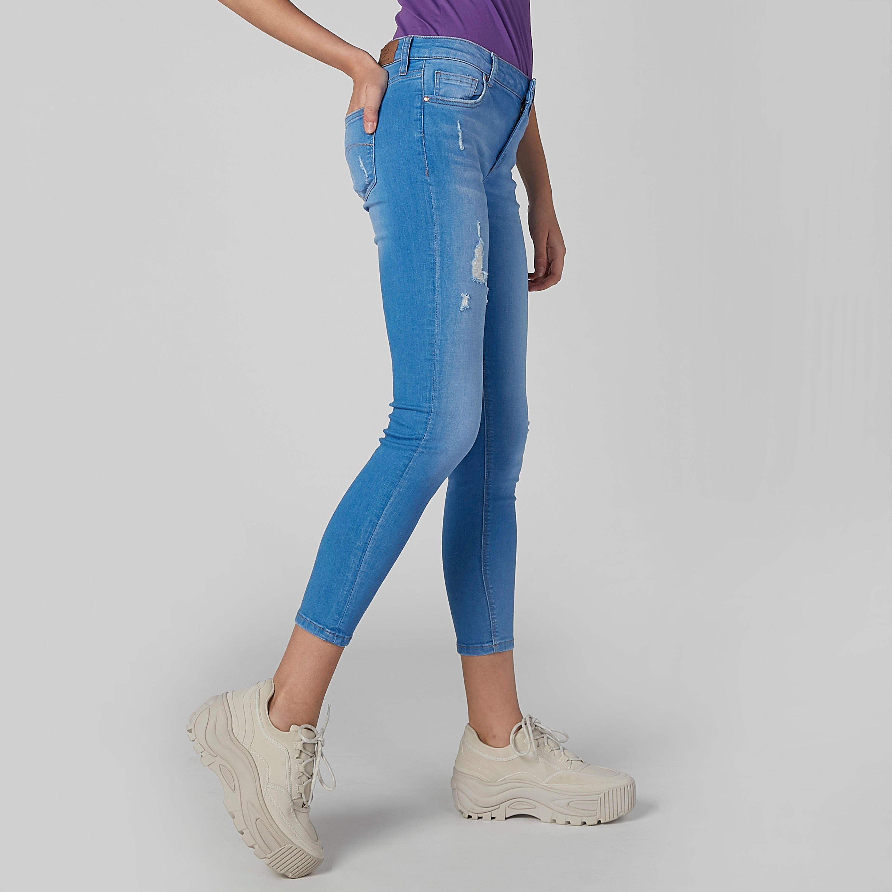 بنطال جينز ممزّق بجيوب من لي كوبر-women-clothing-bottoms-jeans-image-4