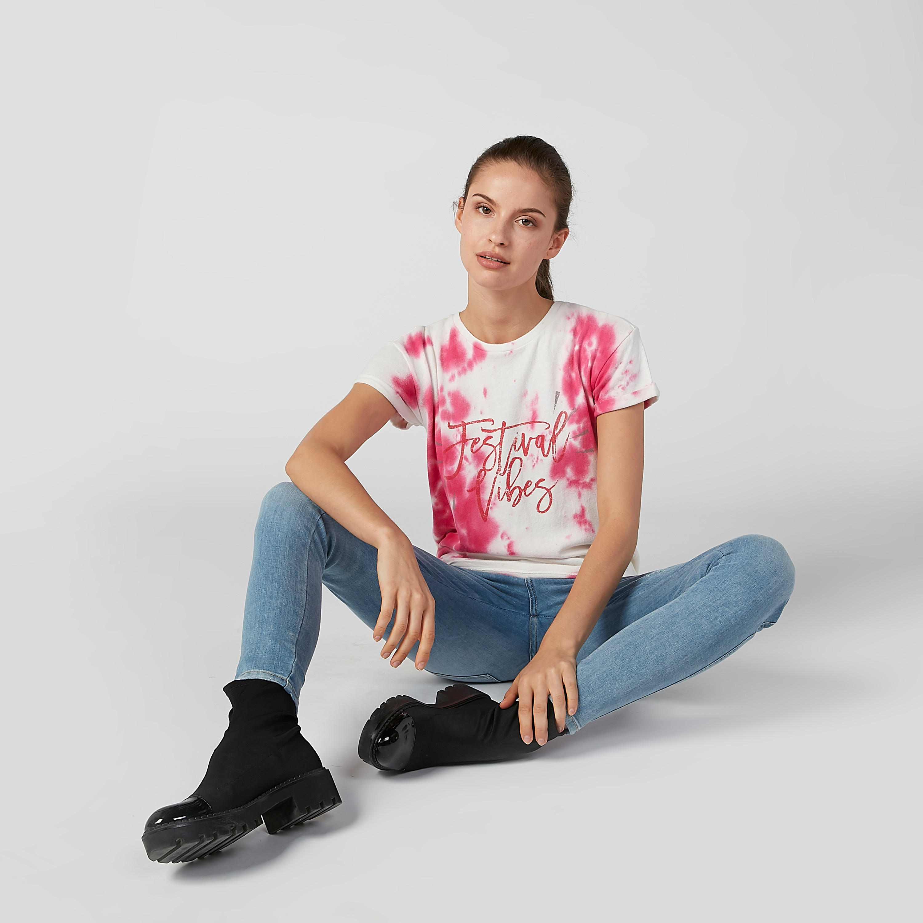 Lee Cooper Plain Jeans with Pocket Detail and Belt Loops-women-clothing-bottoms-jeans-image-1