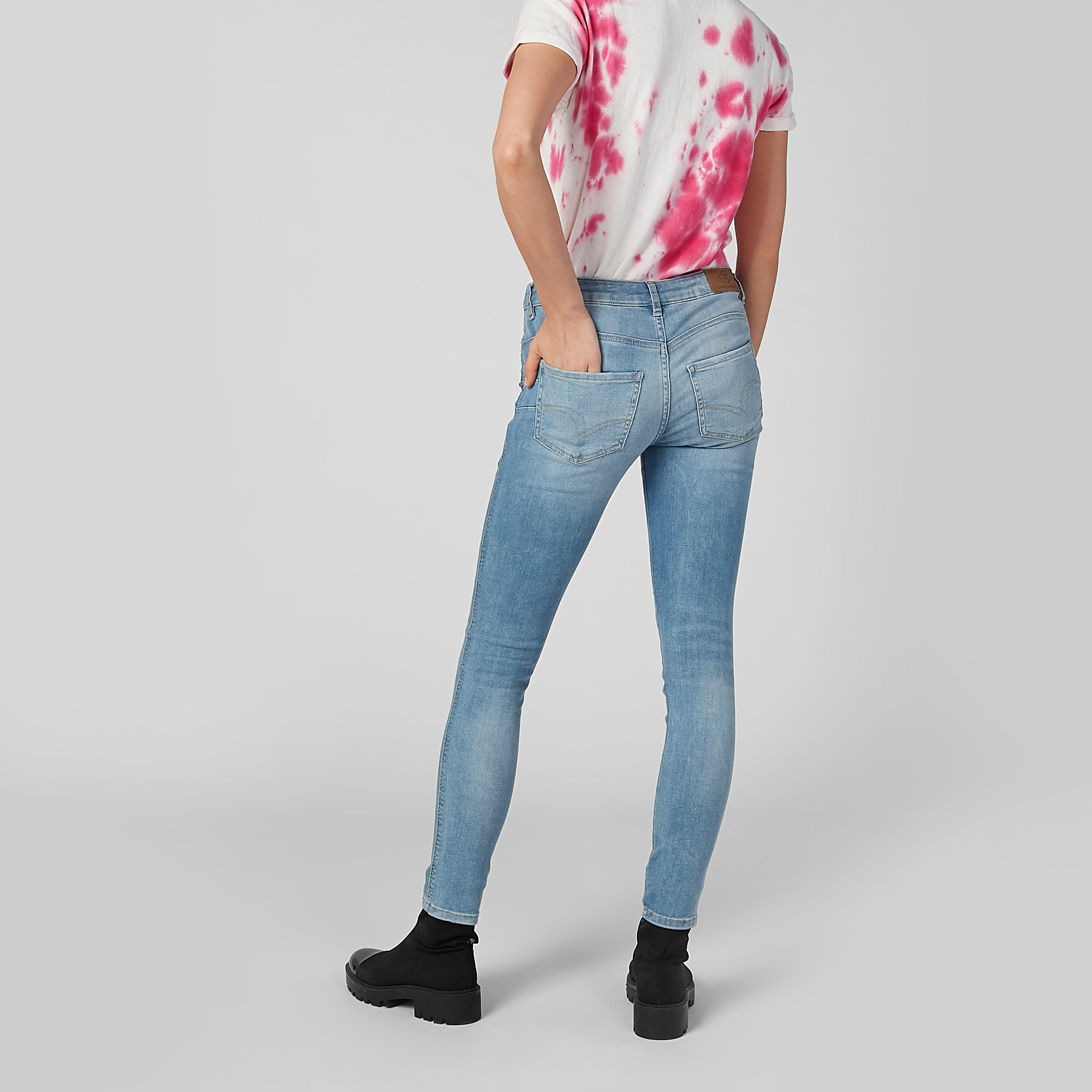 Lee Cooper Plain Jeans with Pocket Detail and Belt Loops-women-clothing-bottoms-jeans-image-4