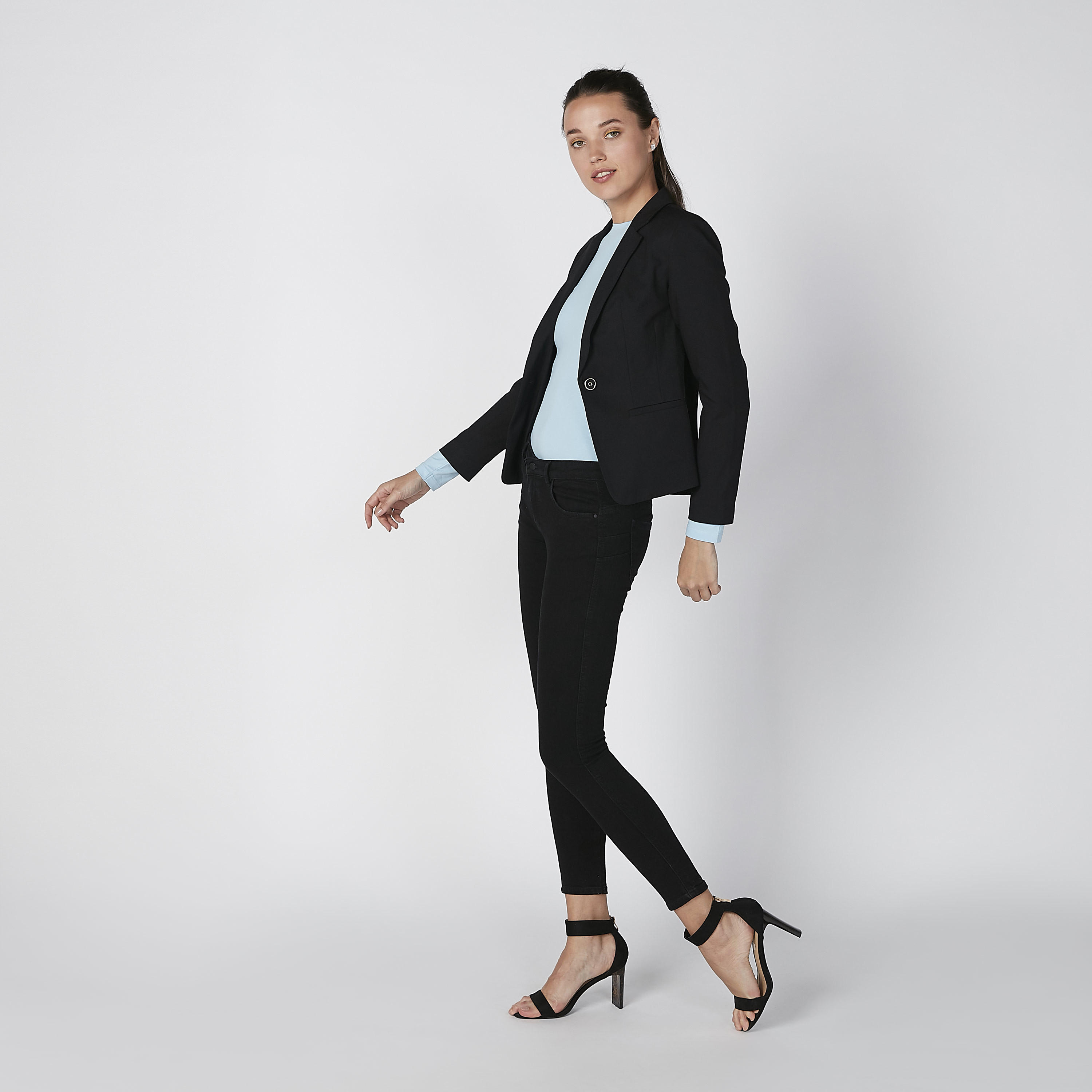 Lee Cooper Plain Jeans with Pocket Detail-women-clothing-bottoms-jeans-image-1