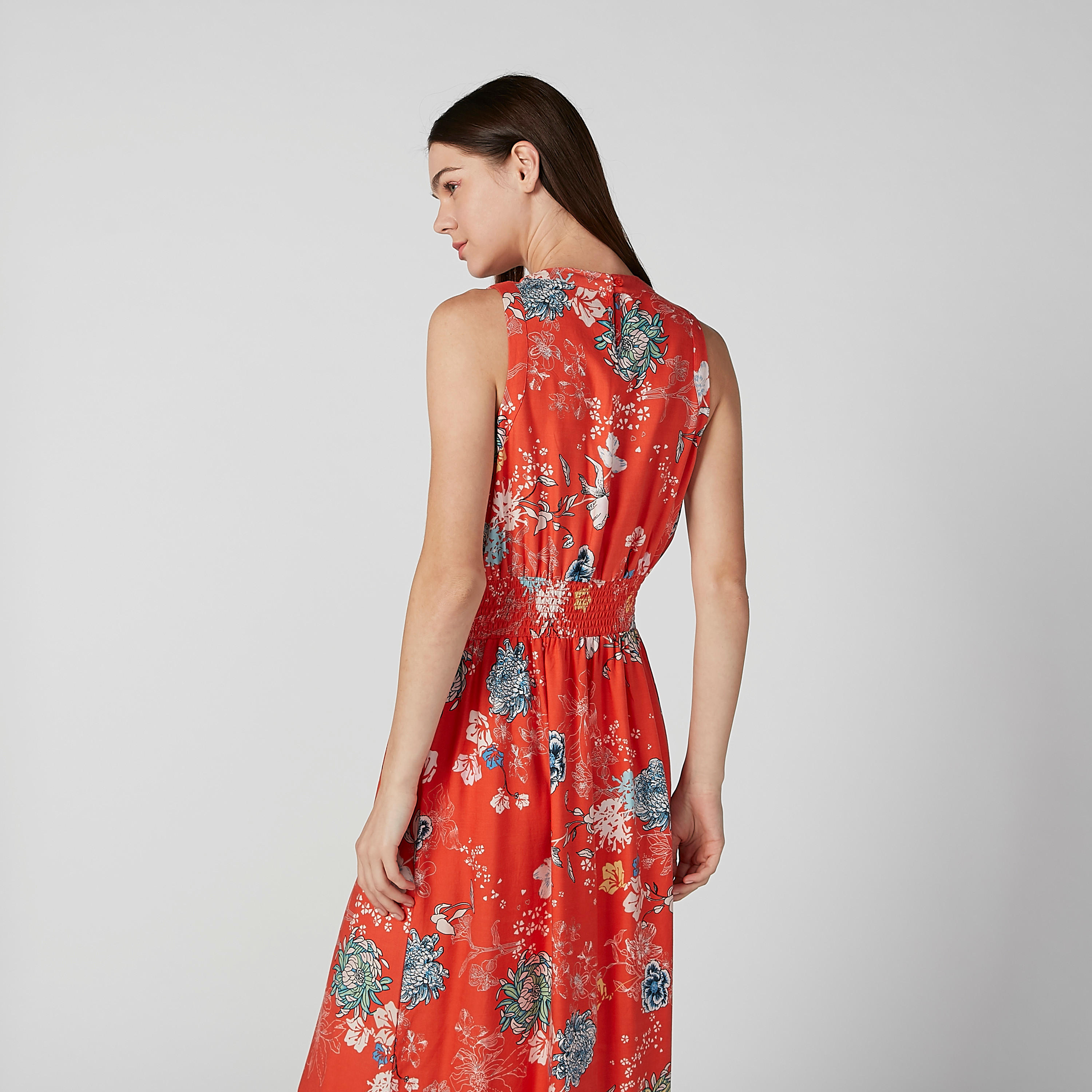 Lee Cooper Printed Sleeveless A-line Maxi Dress-women-clothing-dresses-image-5