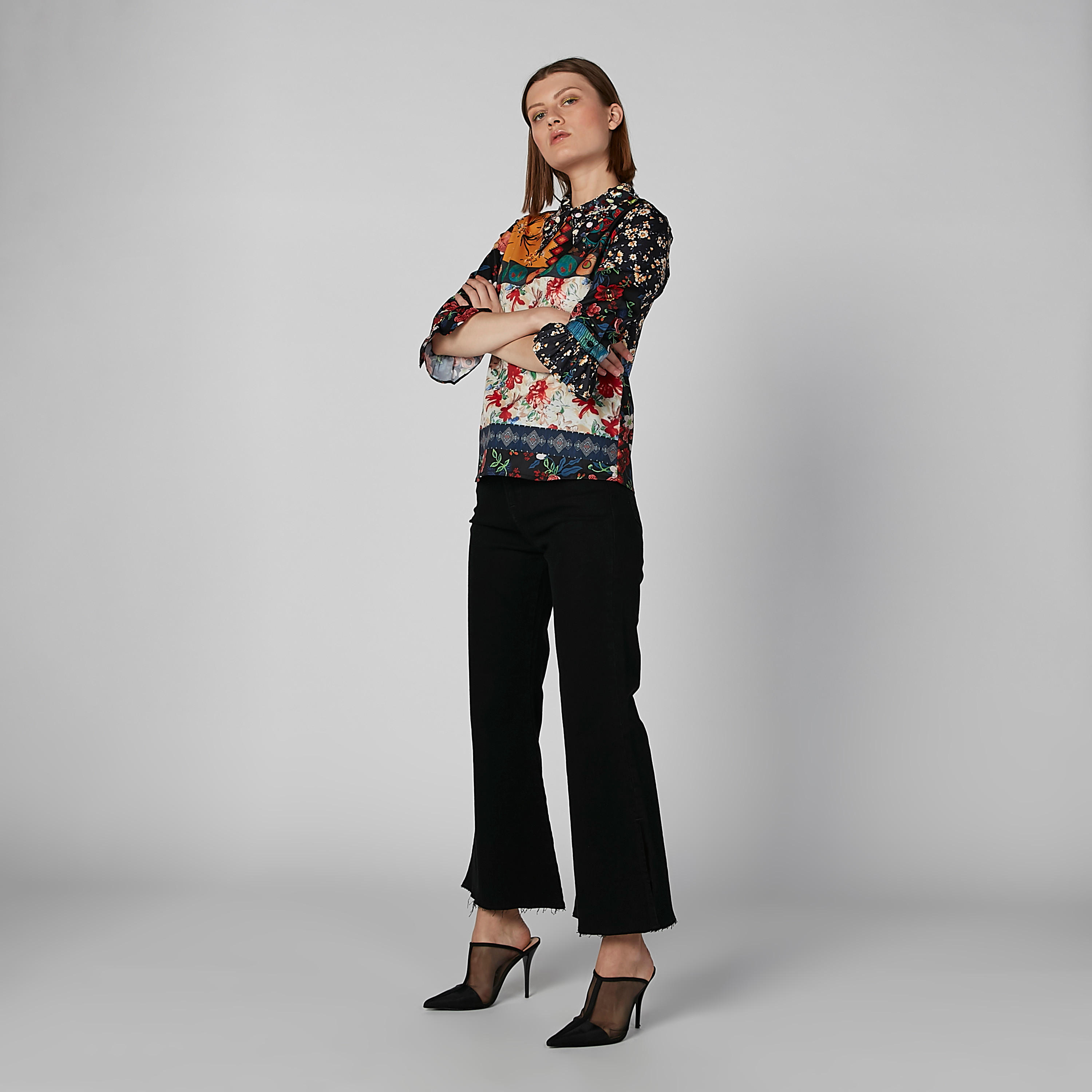 بنطال جينز قصة بوت كات بجيوب من لي كوبر-women-clothing-bottoms-jeans-image-6