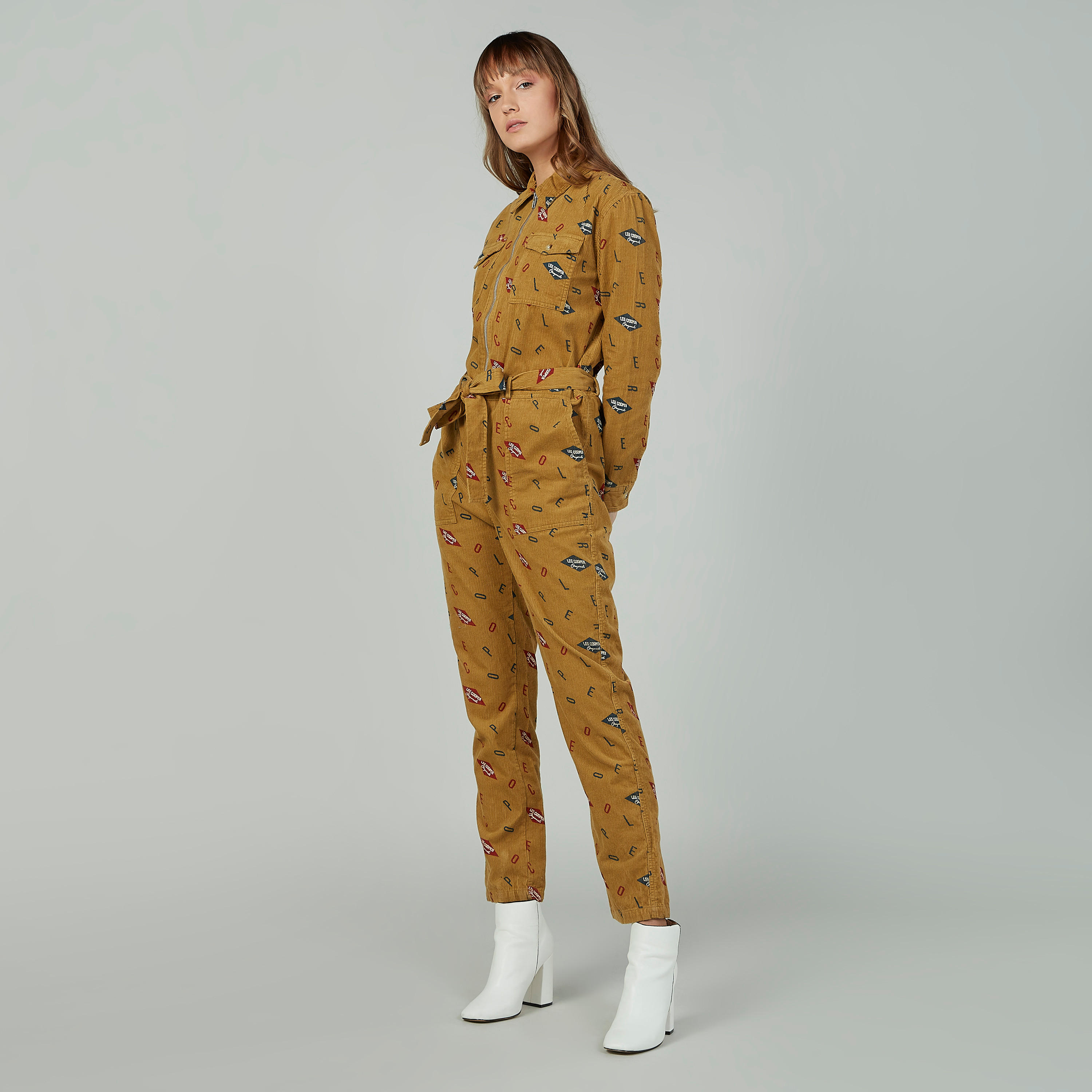 أفرول بأكمام طويلة وطبعات من لي كوبر-women-clothing-jumpsuits-image-2