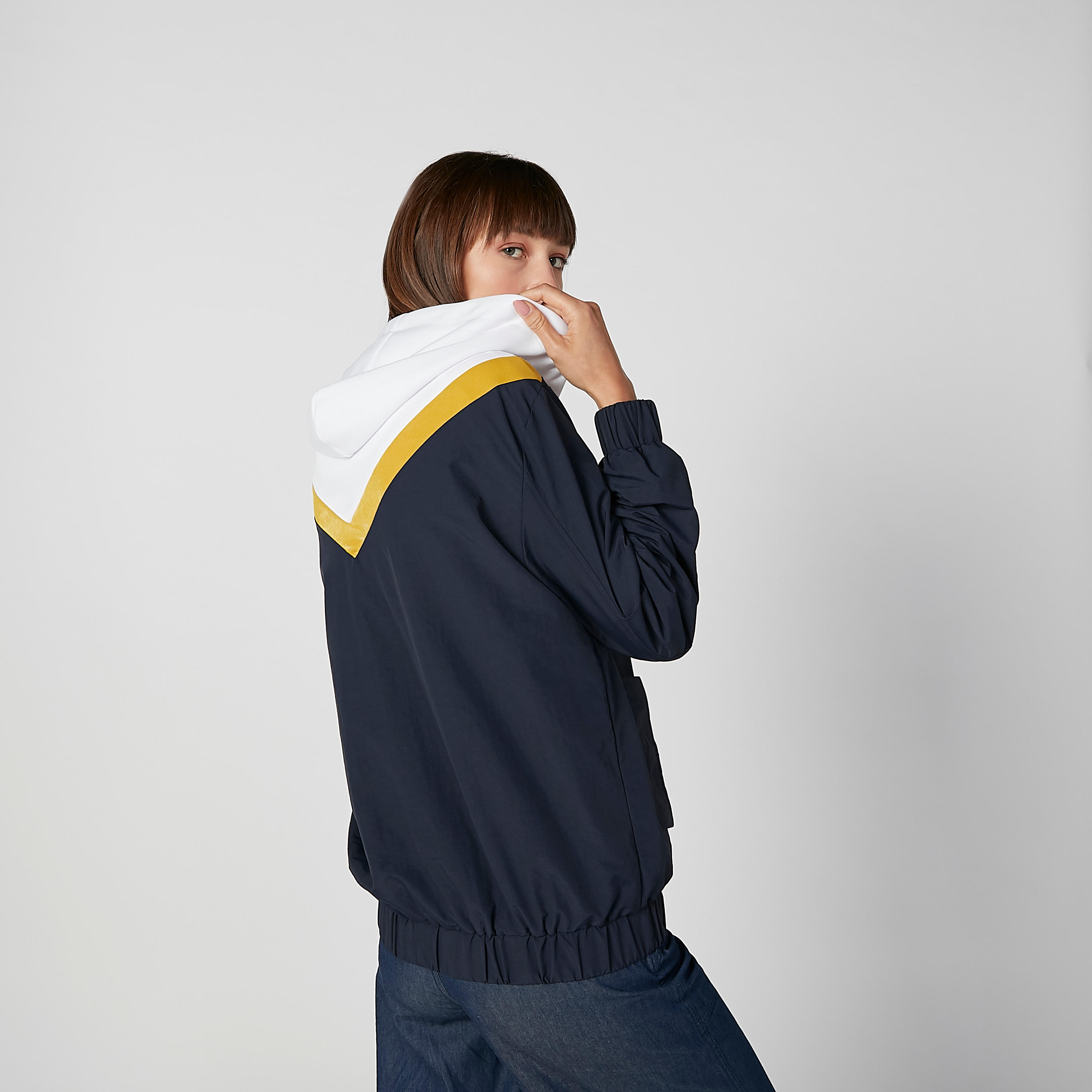 Plain Bomber Jacket with Long Sleeves and Hood-women-winterwear-coatsandjackets-jackets-image-4