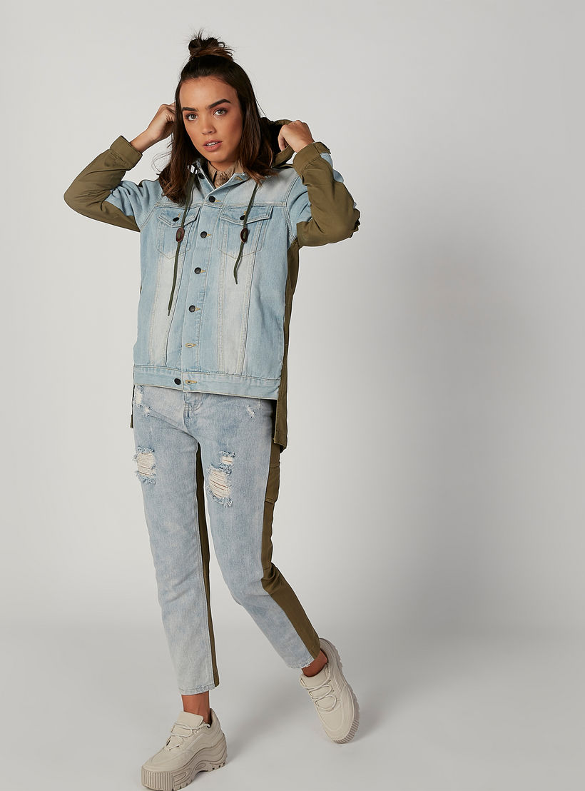 بنطلون جينز مستدام ممزّق مام فيت بخصر مرتفع وجيوب-women-clothing-bottoms-jeans-image-4