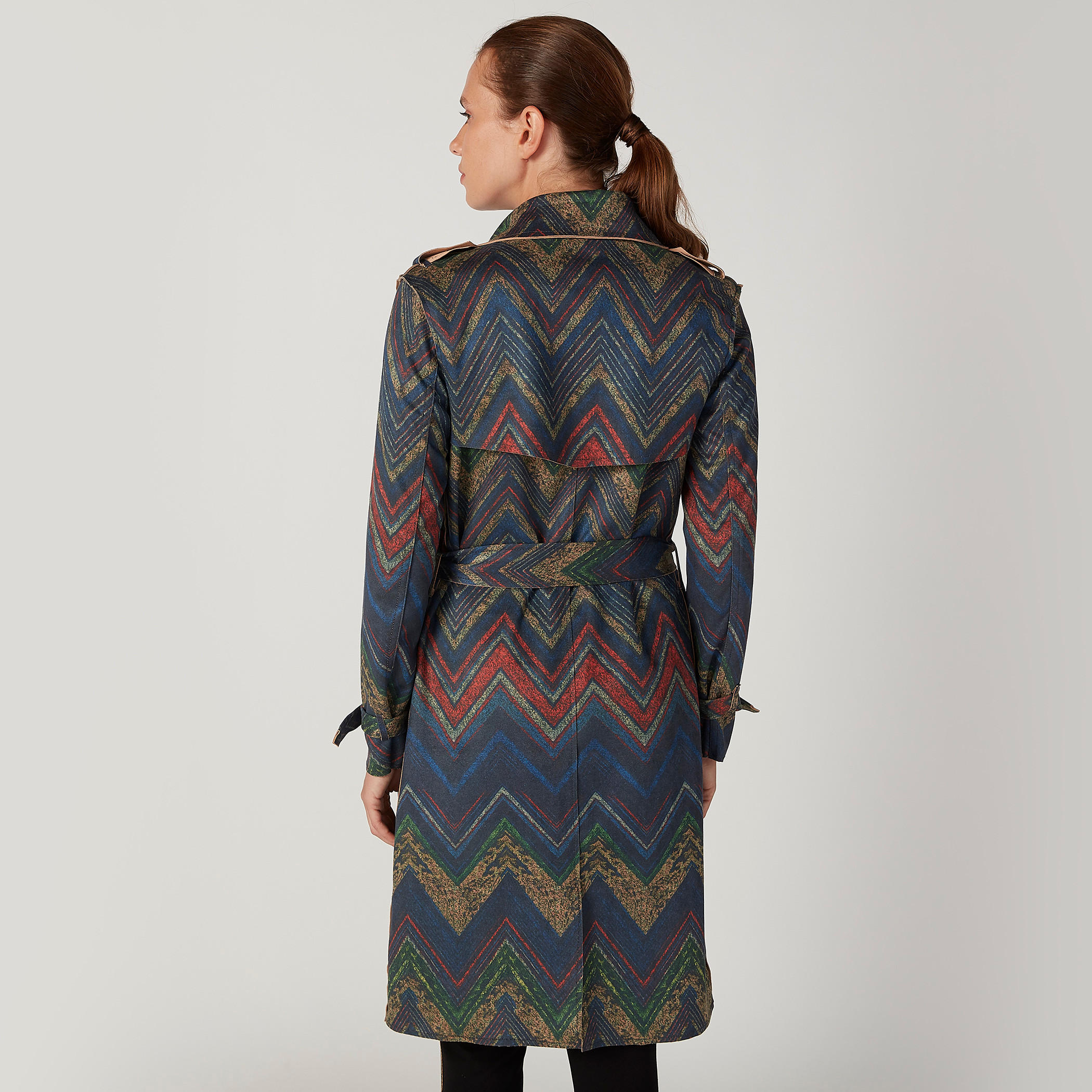 معطف بأكمام طويلة وطبعات وحزام رباط من لي كوبر-women-clothing-coatsandjackets-coats-image-4