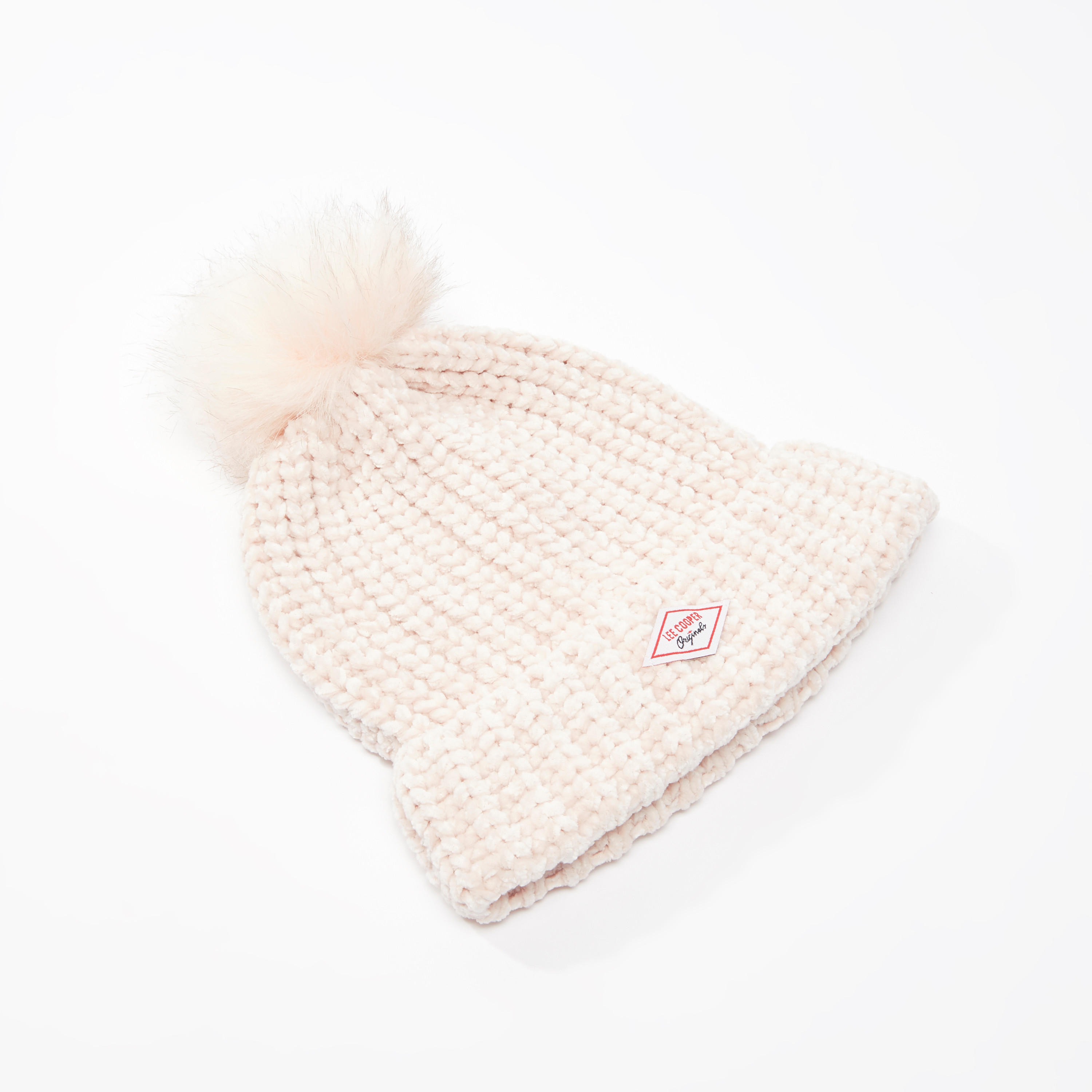 كاب بيني بارز الملمس بتزيينات-women-clothingaccessories-capsandhats-image-1