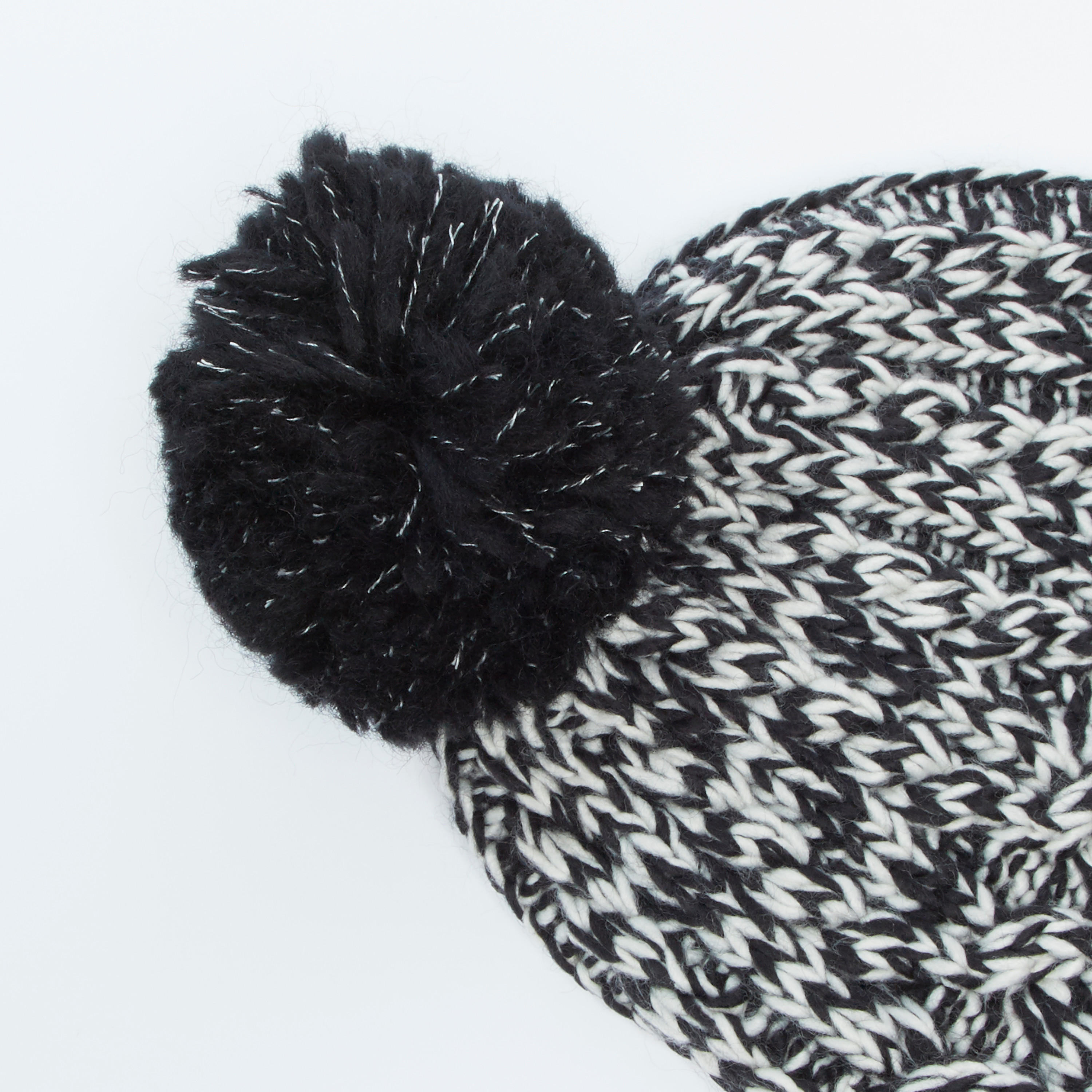 Lee Cooper Textured Beanie Cap with Applique Detail-women-clothingaccessories-capsandhats-image-3