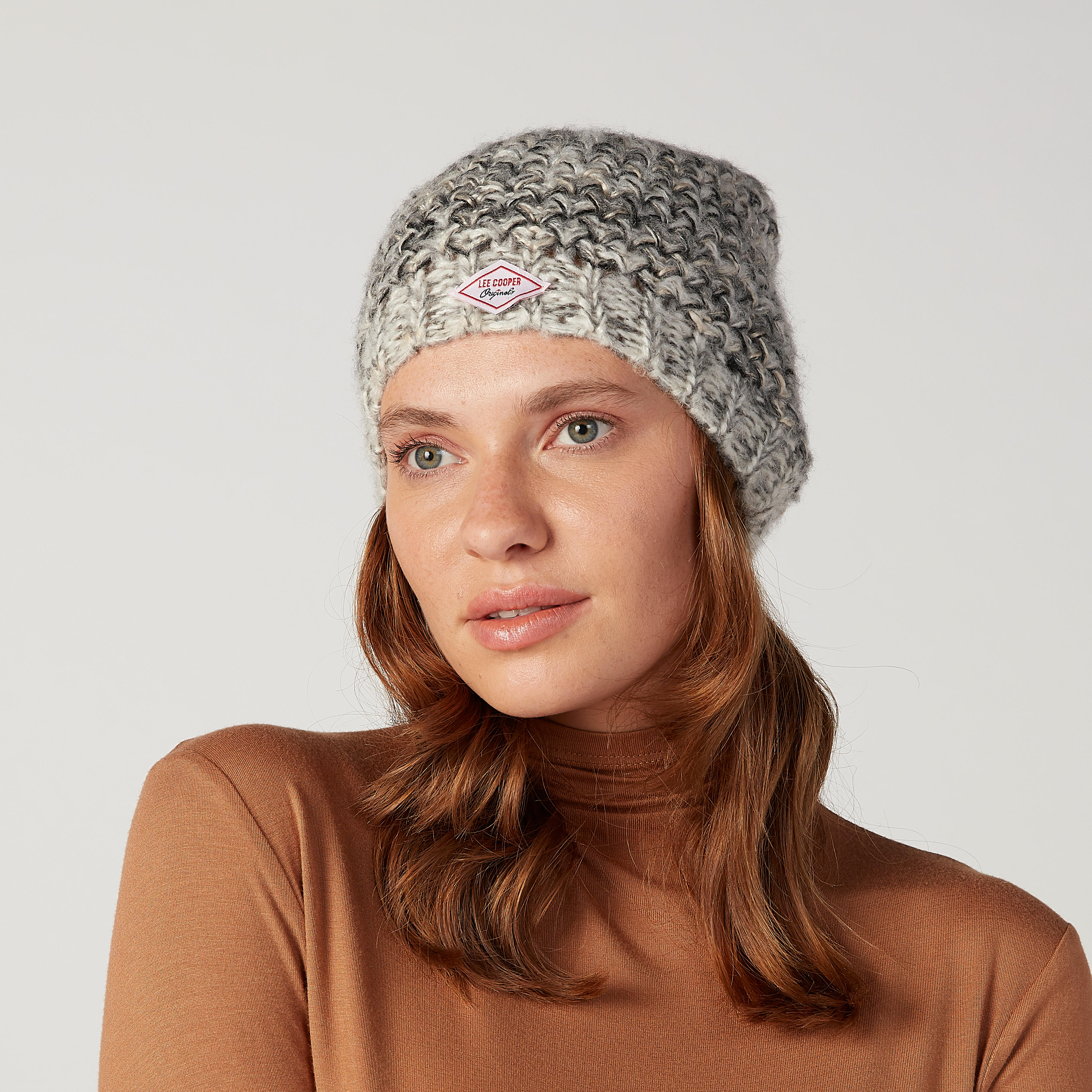 Lee Cooper Textured Beanie Cap-women-clothingaccessories-capsandhats-image-2