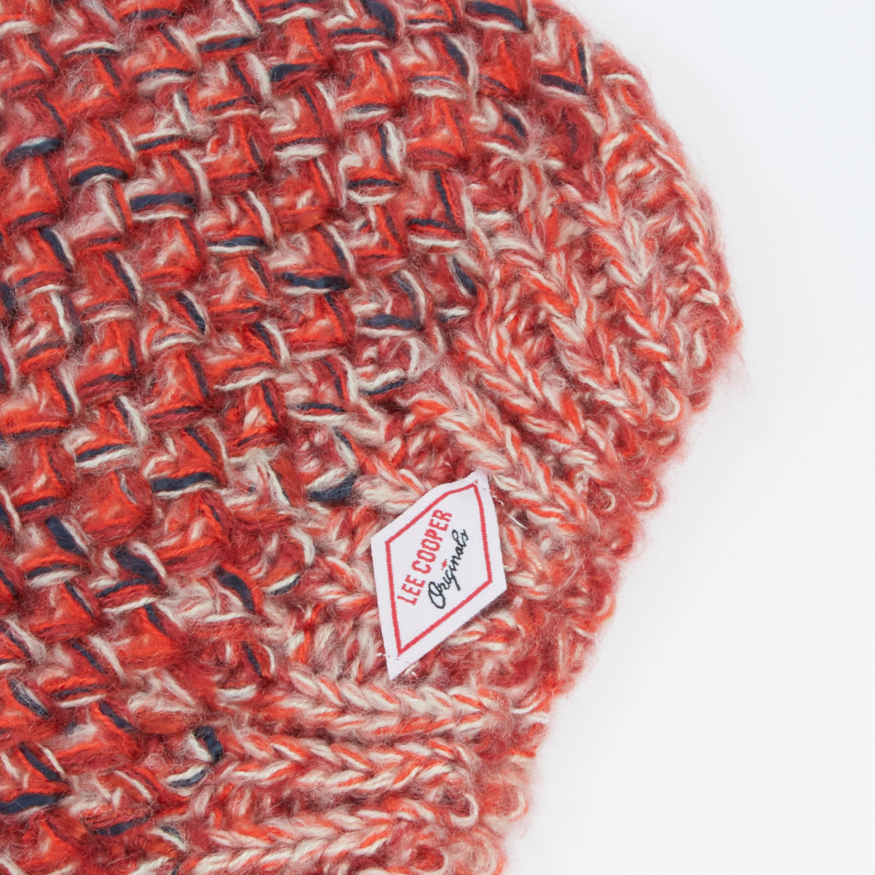 كاب بيني بارز الملمس من لي كوبر-women-clothingaccessories-capsandhats-image-1