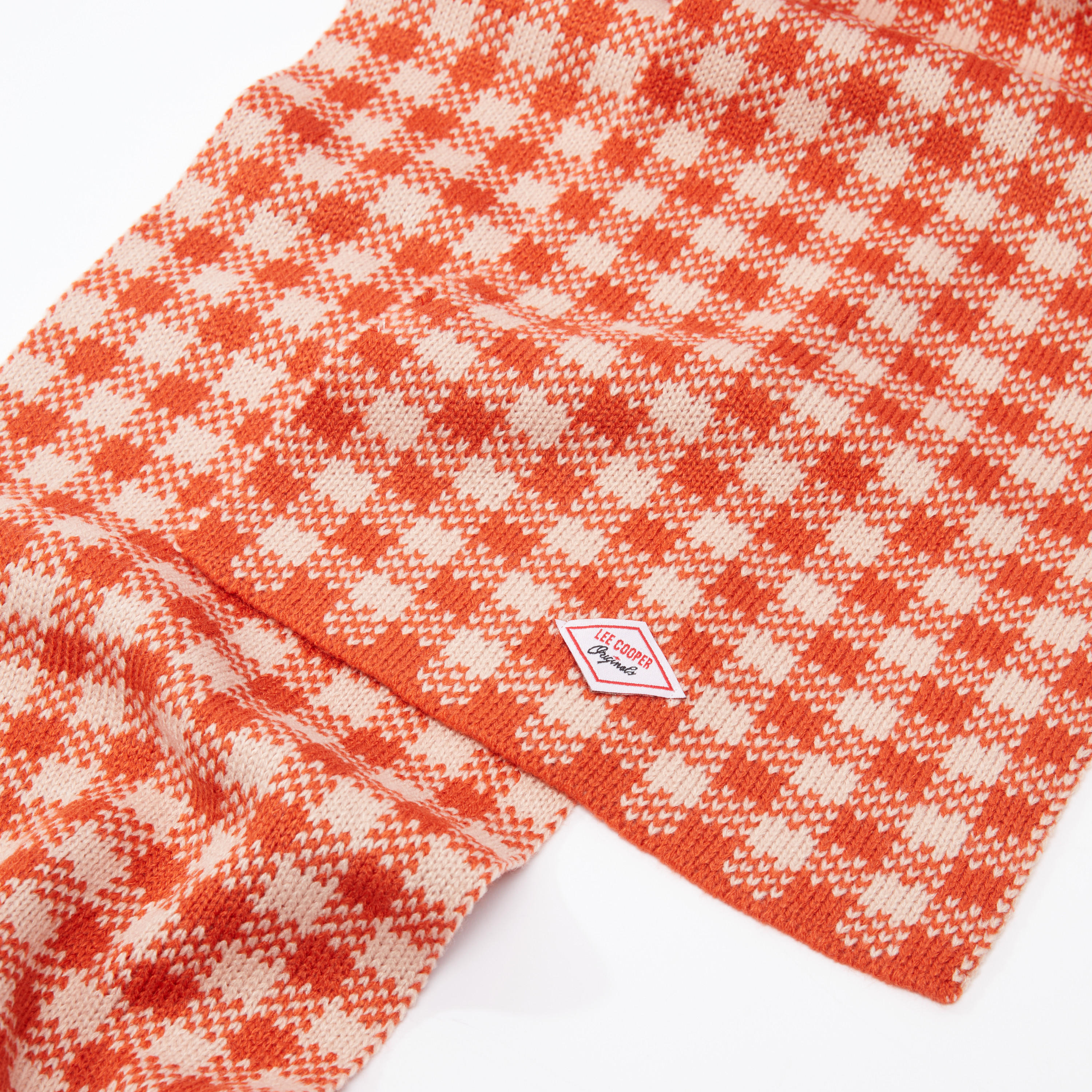وشاح كاروهات من لي كوبر-women-clothingaccessories-scarves-image-1