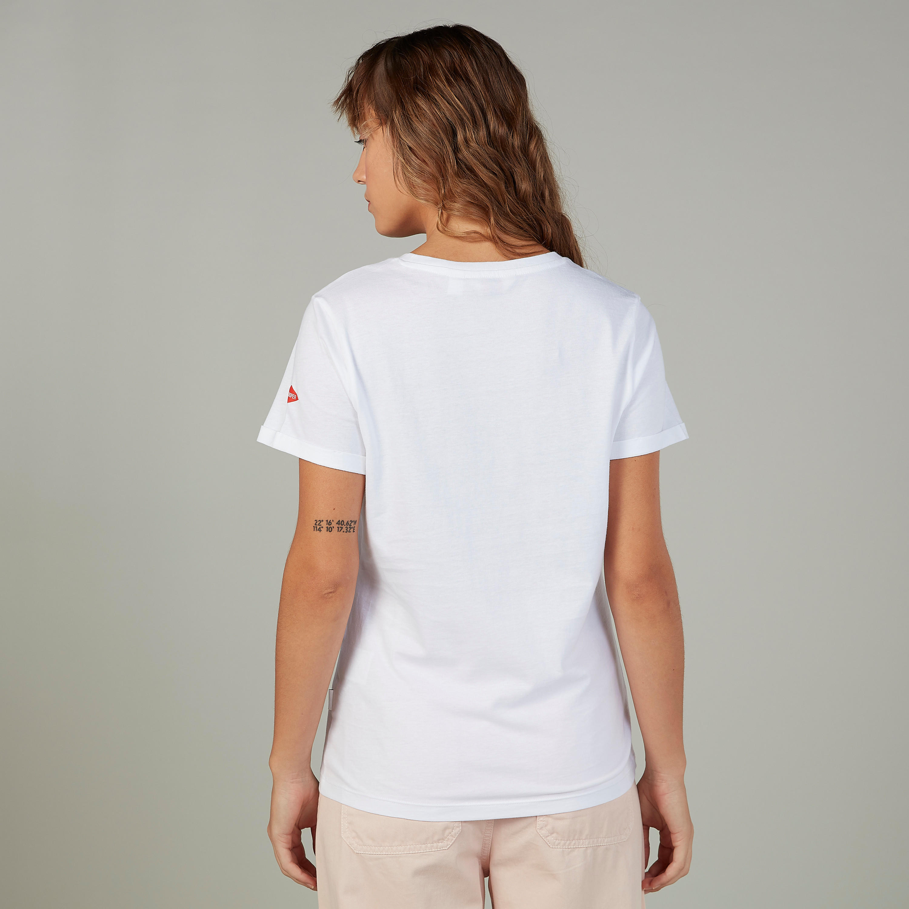 Sustainable Lee Cooper Printed T-shirt with Round Neck-women-clothing-tshirts-image-4