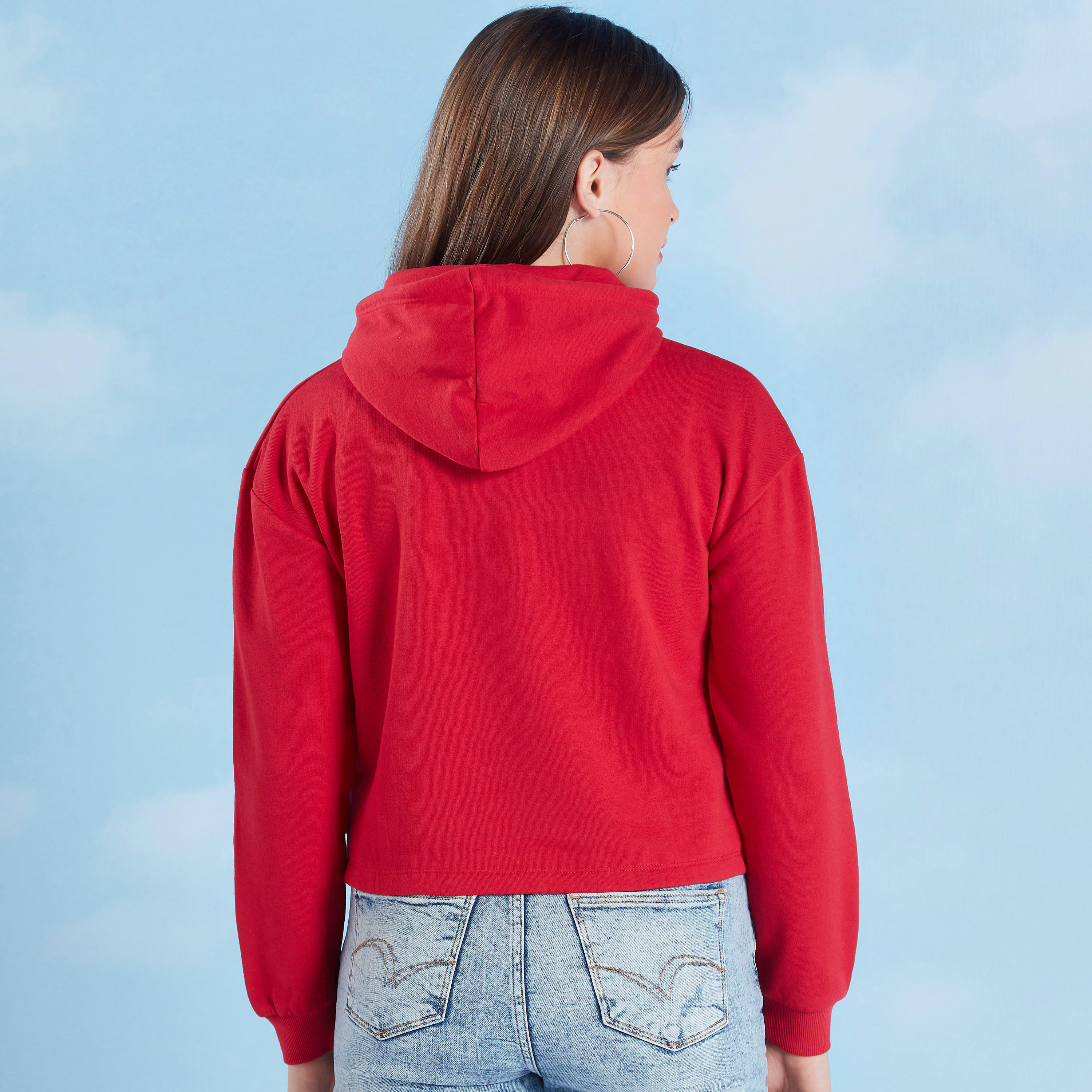 هودي مستدام بأكمام طويلة وطبعات من لي كوبر-women-winterwear-hoodiesandsweatshirts-sweatshirts-image-5