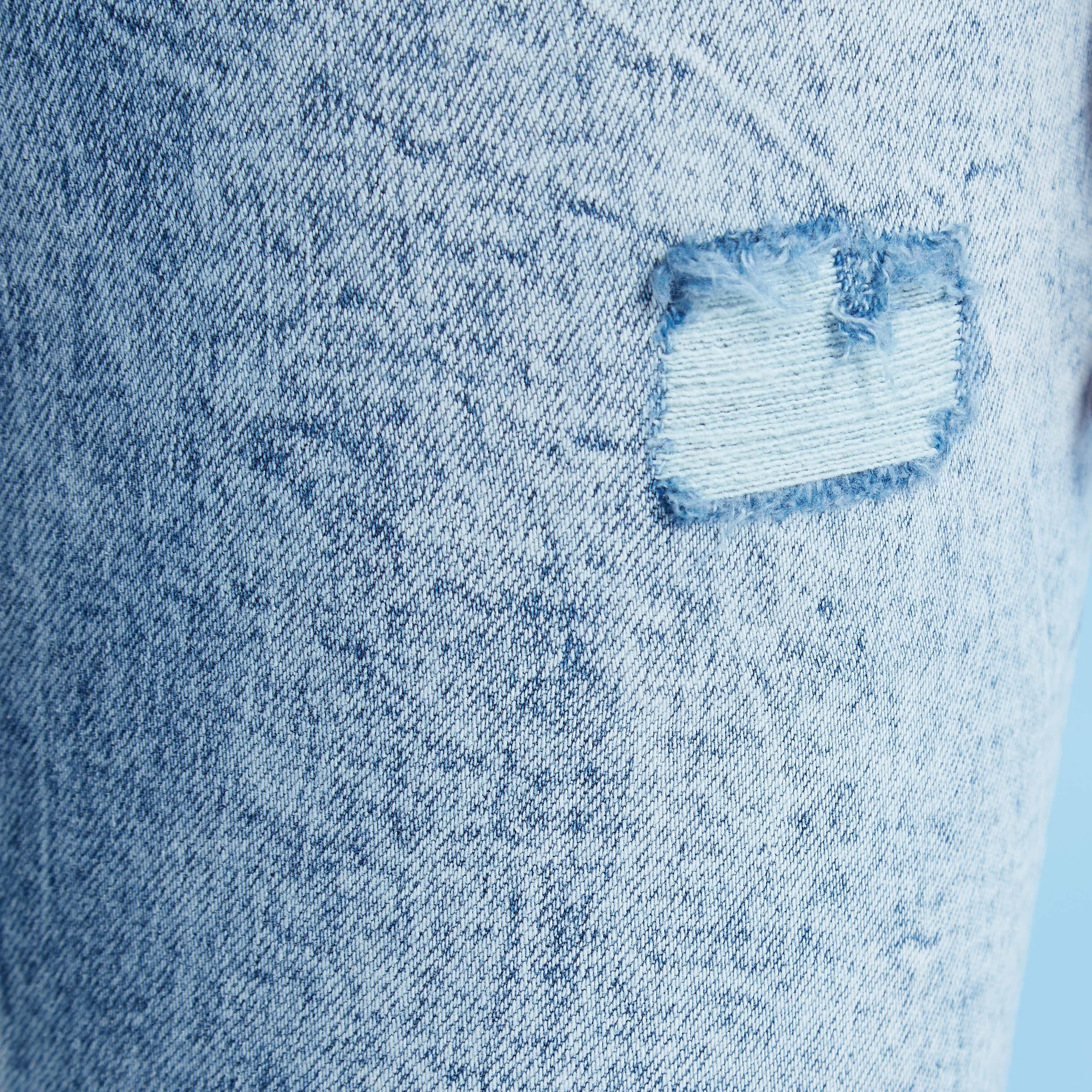 بنطلون جينز دنيم مضلع سكيني فيت بزر إغلاق من لي كوبر-women-clothing-bottoms-jeans-image-5