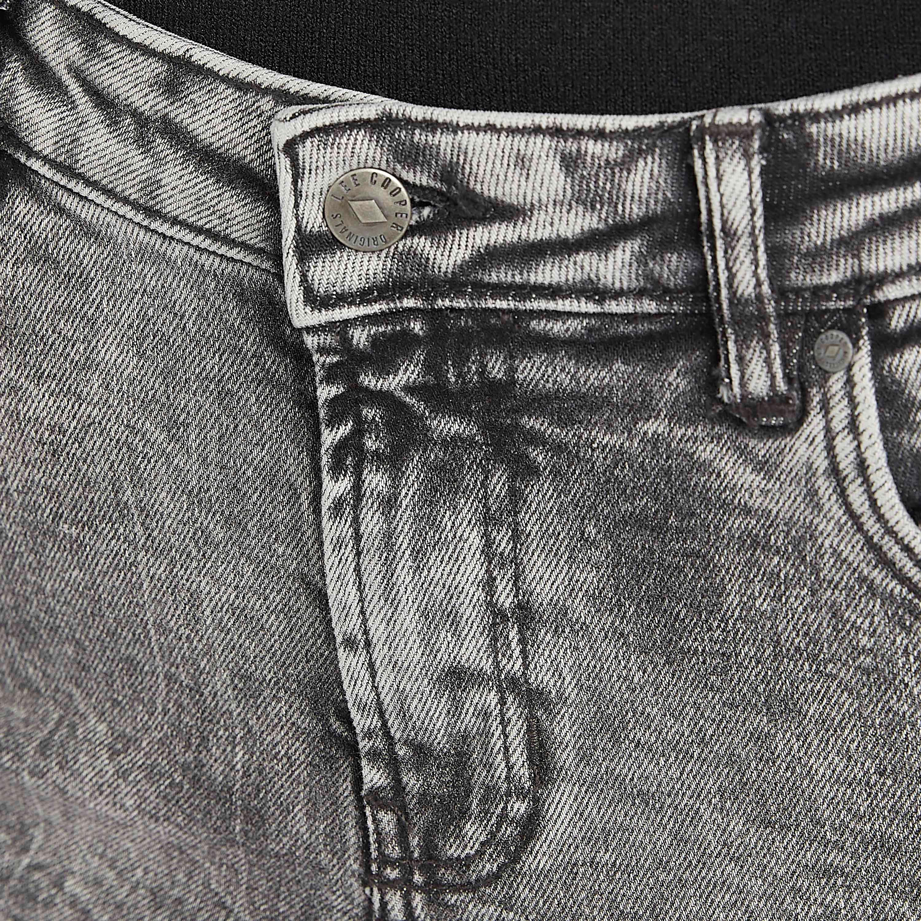 بنطلون جينز دنيم سادة سكيني فيت بزر إغلاق من لي كوبر-women-clothing-bottoms-jeans-image-3