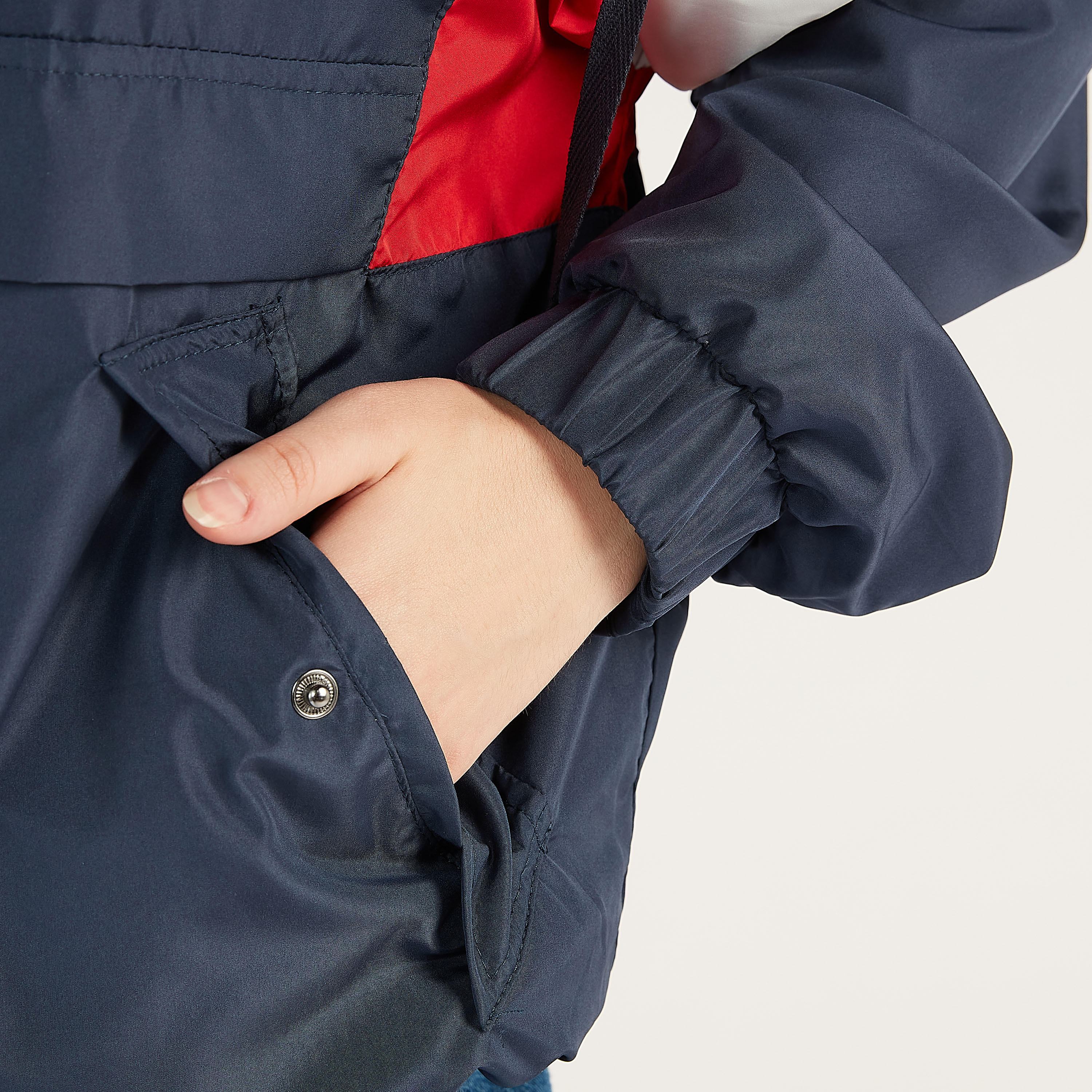 Lee Cooper Lightweight Jacket with Hood and Pockets-women-winterwear-coatsandjackets-jackets-image-7