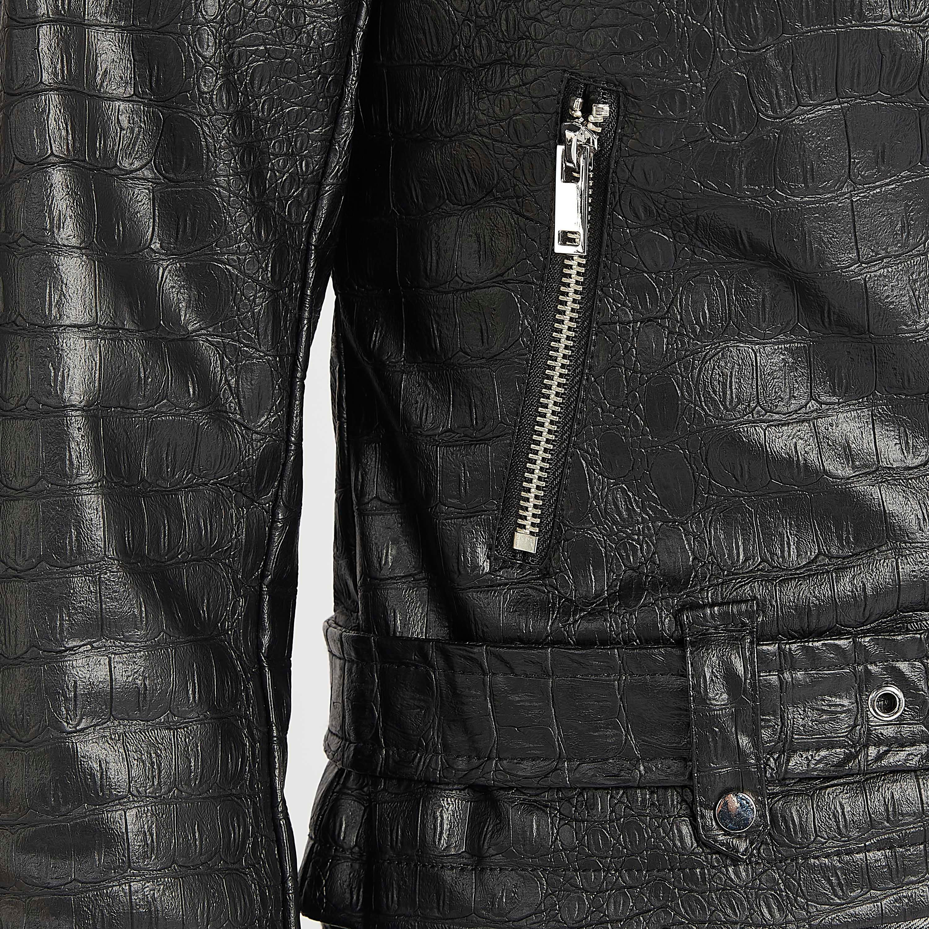 جاكيت بايكر مستدام بارز الملمس بأكمام طويلة من لي كوبر-women-winterwear-coatsandjackets-jackets-image-9