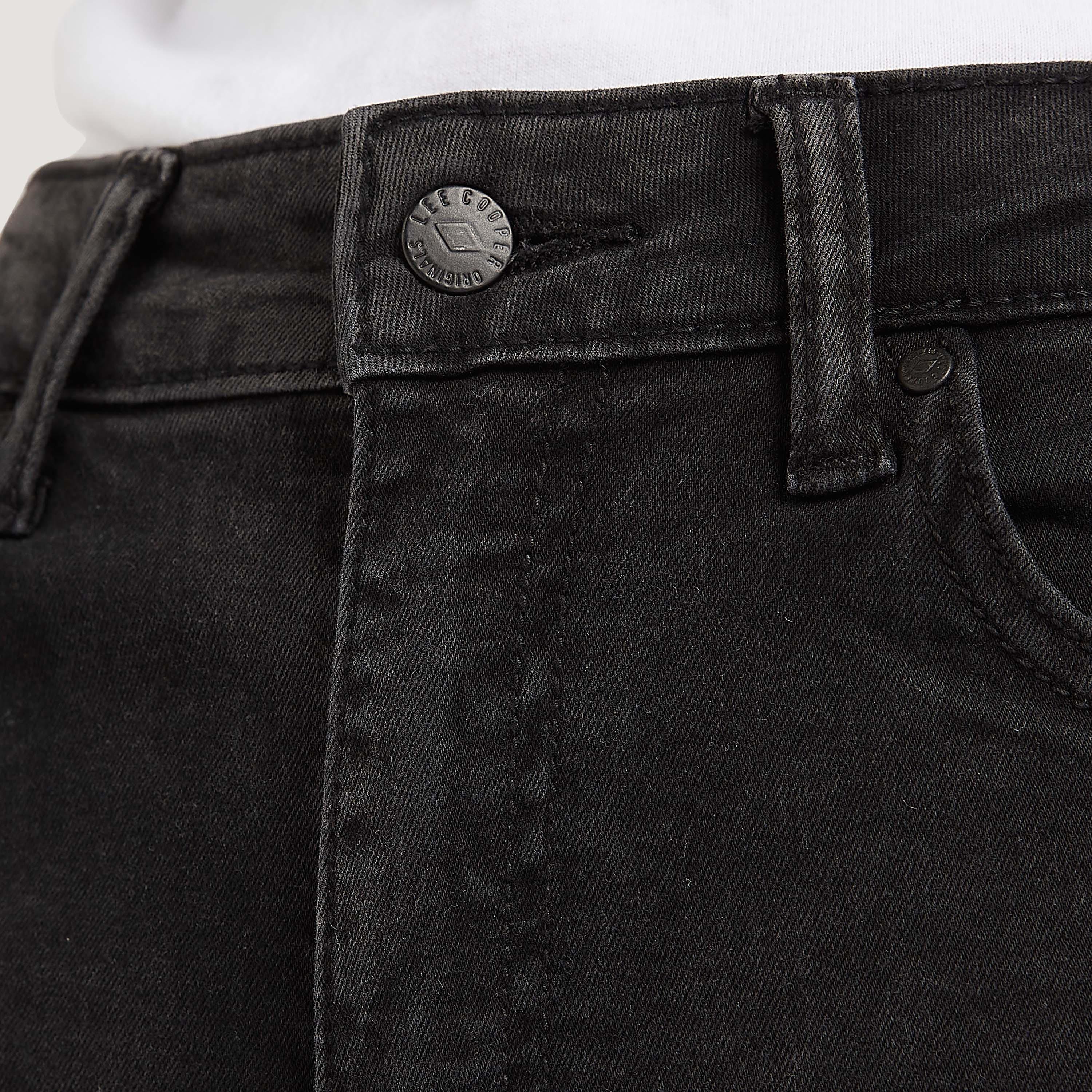 بنطلون جينز قصير سوبر سكيني بزر إغلاق من لي كوبر-women-clothing-bottoms-jeans-image-5
