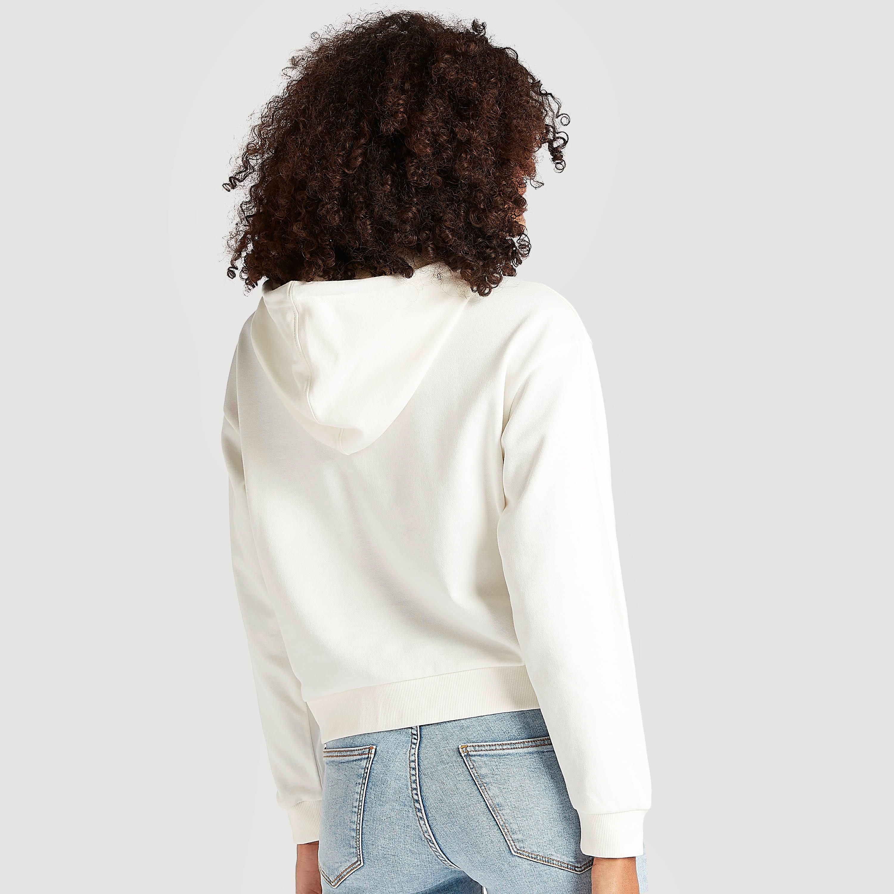 Lee Cooper Hooded Sweatshirt with Long Sleeves and Kangaroo Pocket-women-winterwear-hoodiesandsweatshirts-sweatshirts-image-4