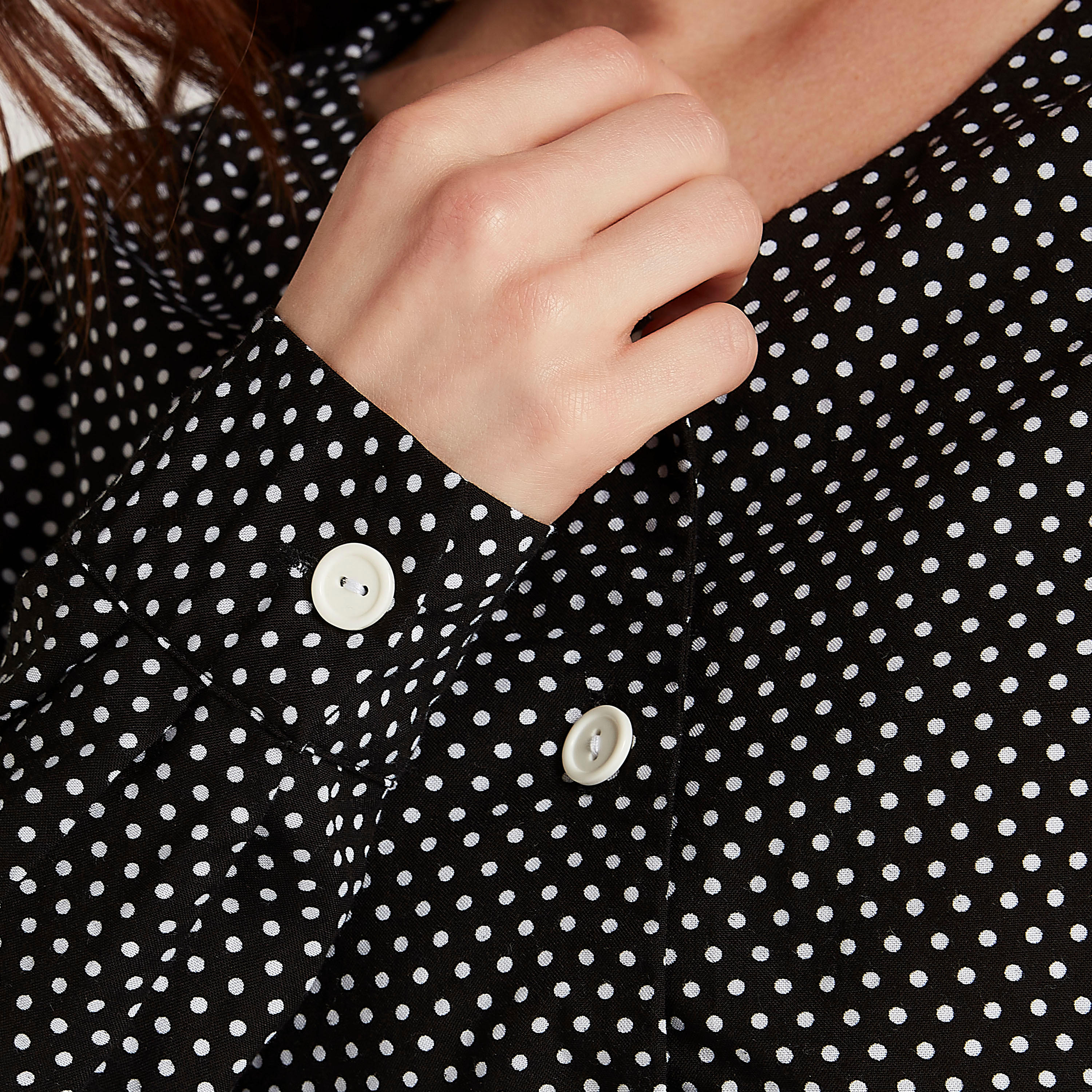 Lee Cooper Polka Dot Long Sleeves Top with Button Closure-women-clothing-shirtsandblouses-blouses-image-5