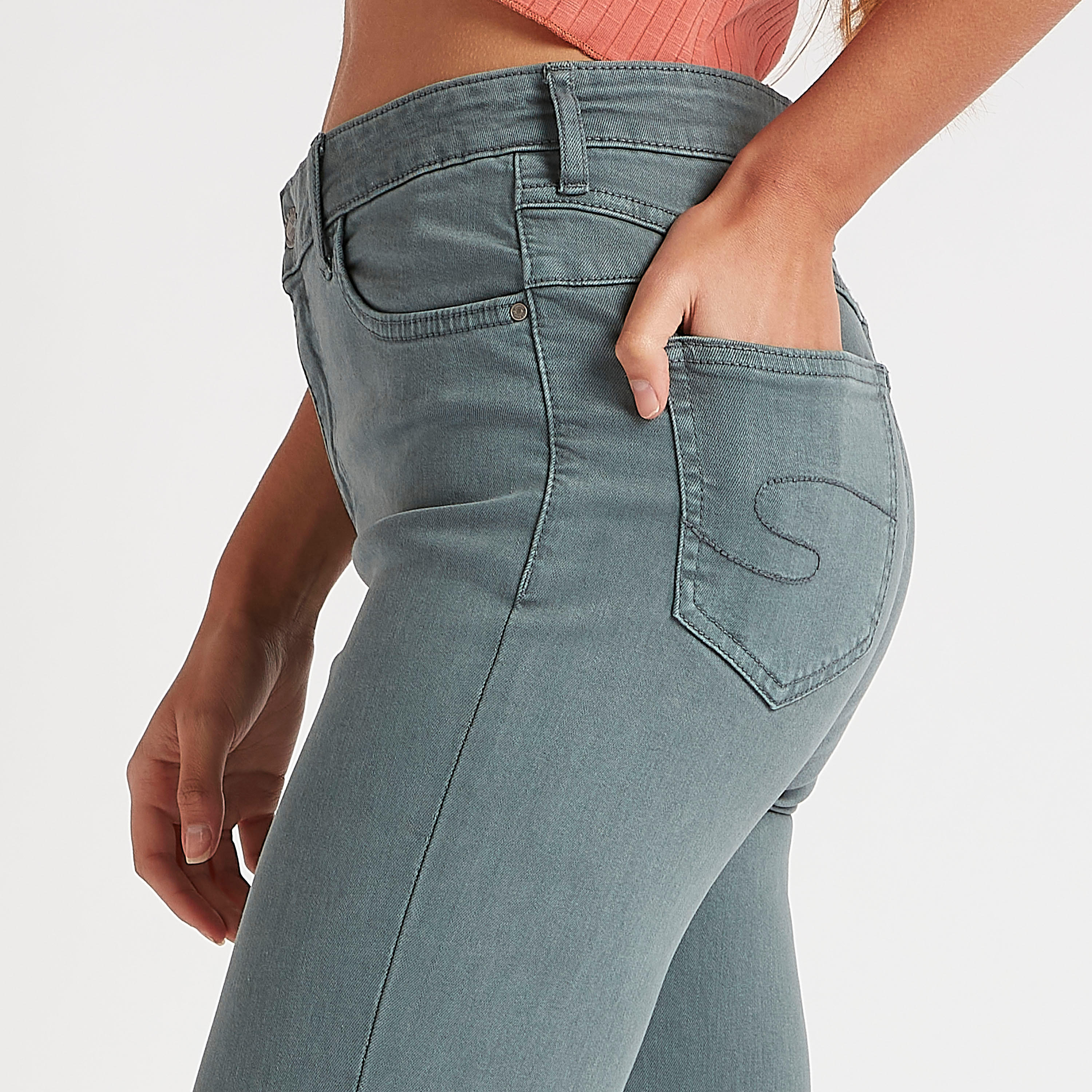 Lee Cooper Solid Skinny Fit High-Rise Jeans-women-clothing-bottoms-jeans-image-3