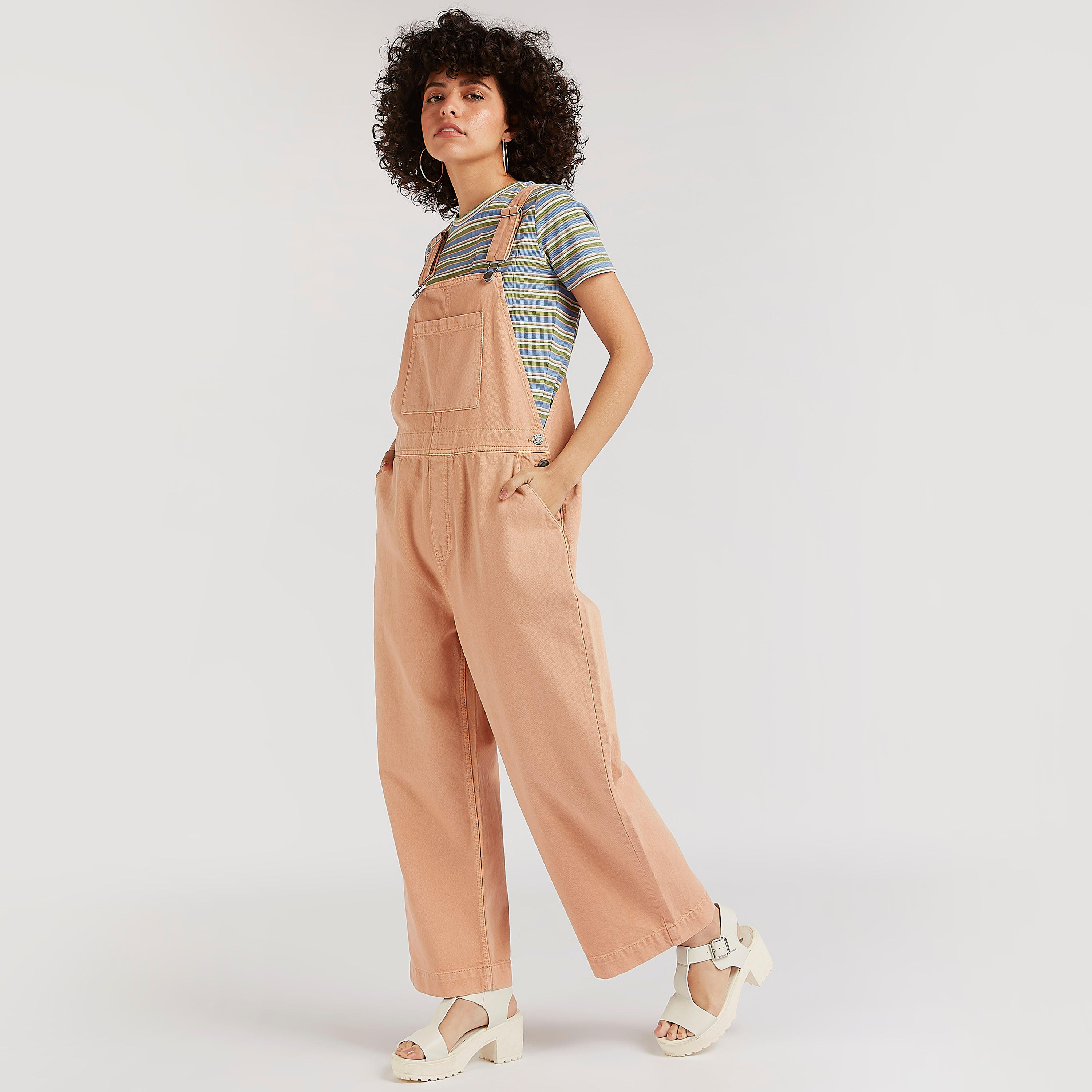 دنغري دنيم طويل بجيوب من لي كوبر-women-clothing-jumpsuits-image-1