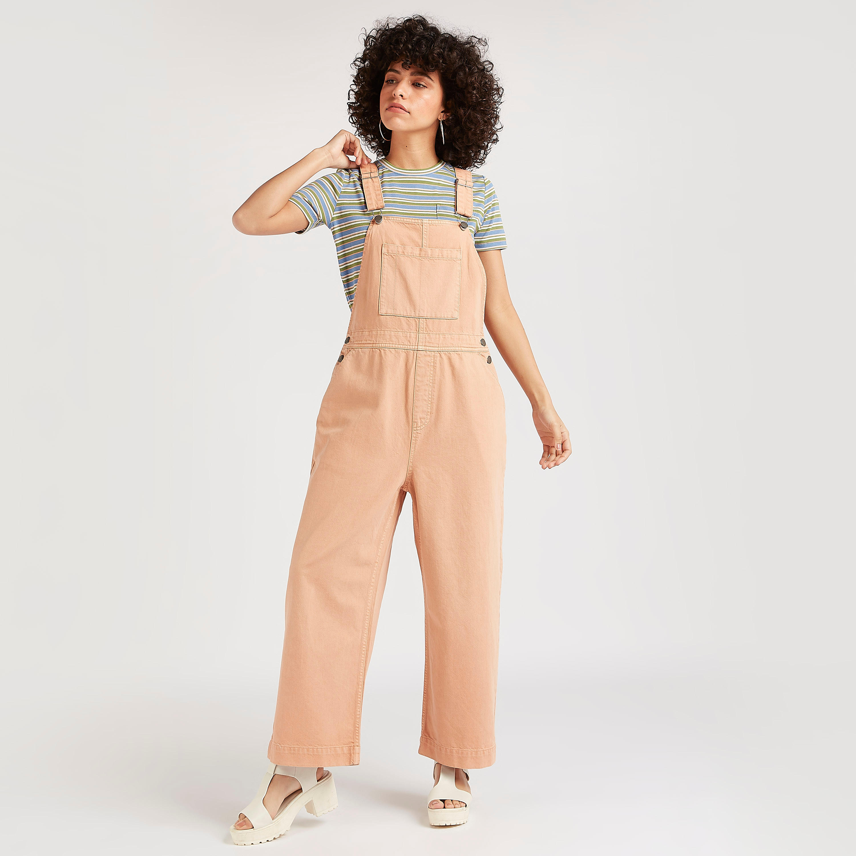 دنغري دنيم طويل بجيوب من لي كوبر-women-clothing-jumpsuits-image-2