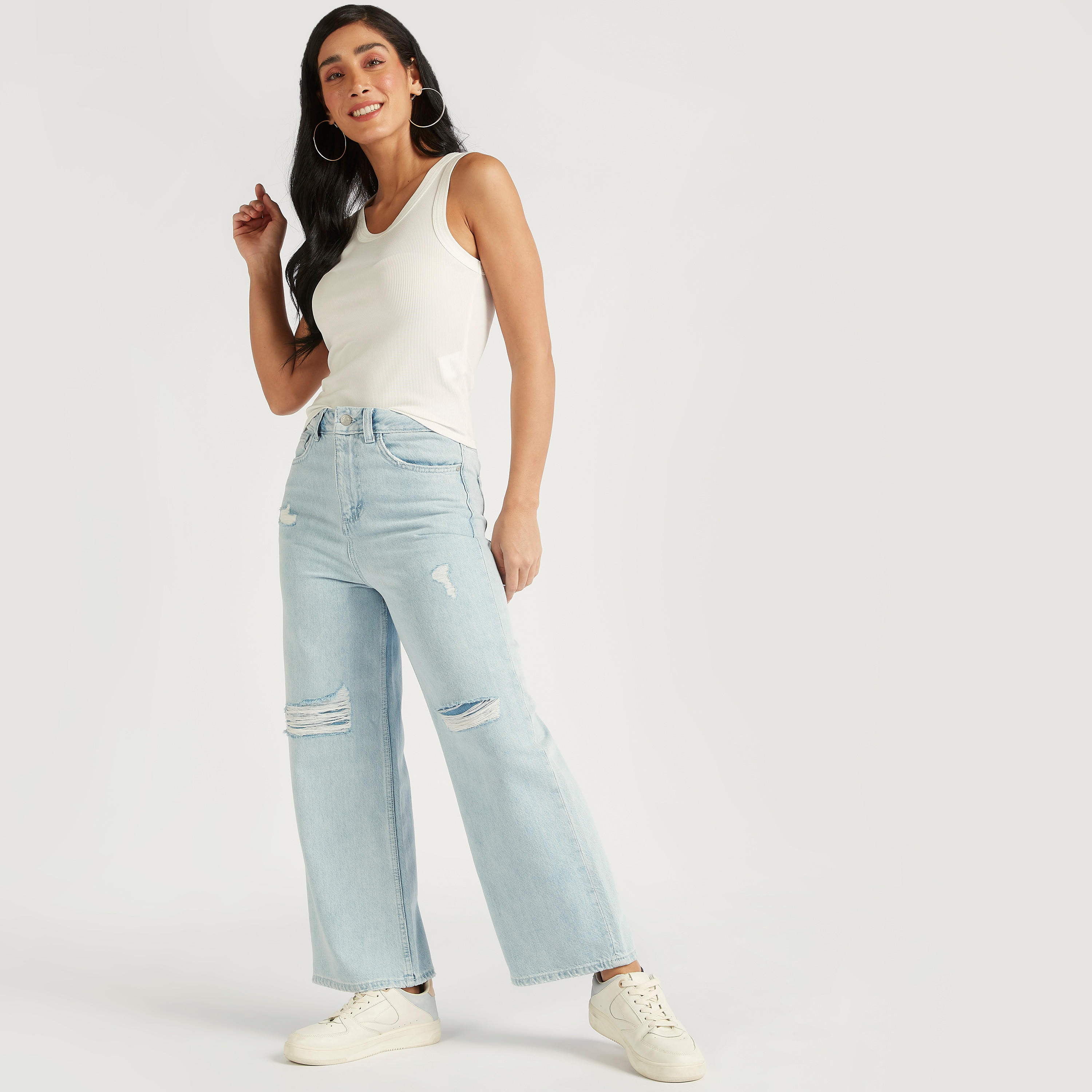 Lee Cooper Ripped Jeans-women-clothing-bottoms-jeans-image-2