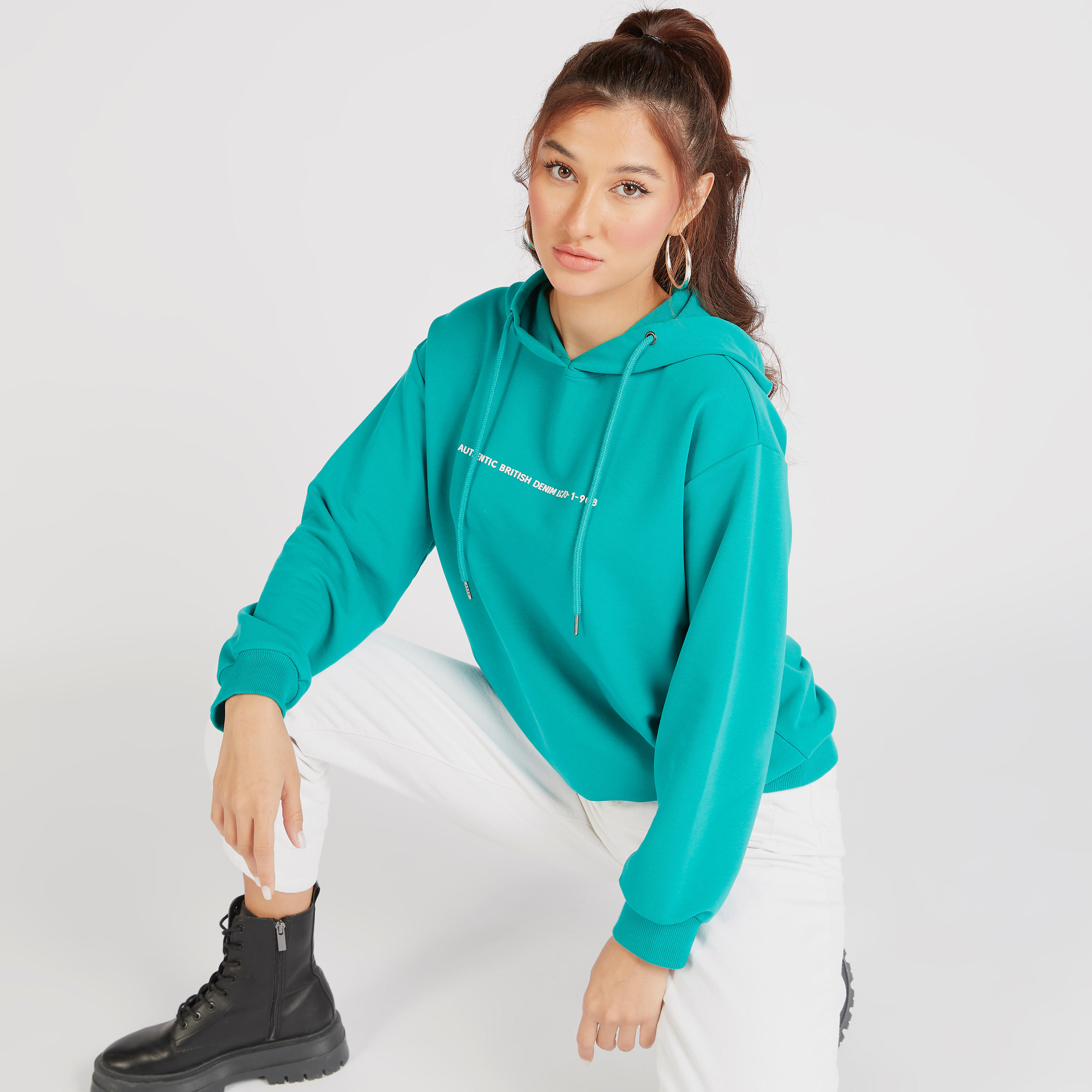 هودي بأكمام طويلة وطبعات من لي كوبر-women-winterwear-hoodiesandsweatshirts-hoodies-image-1
