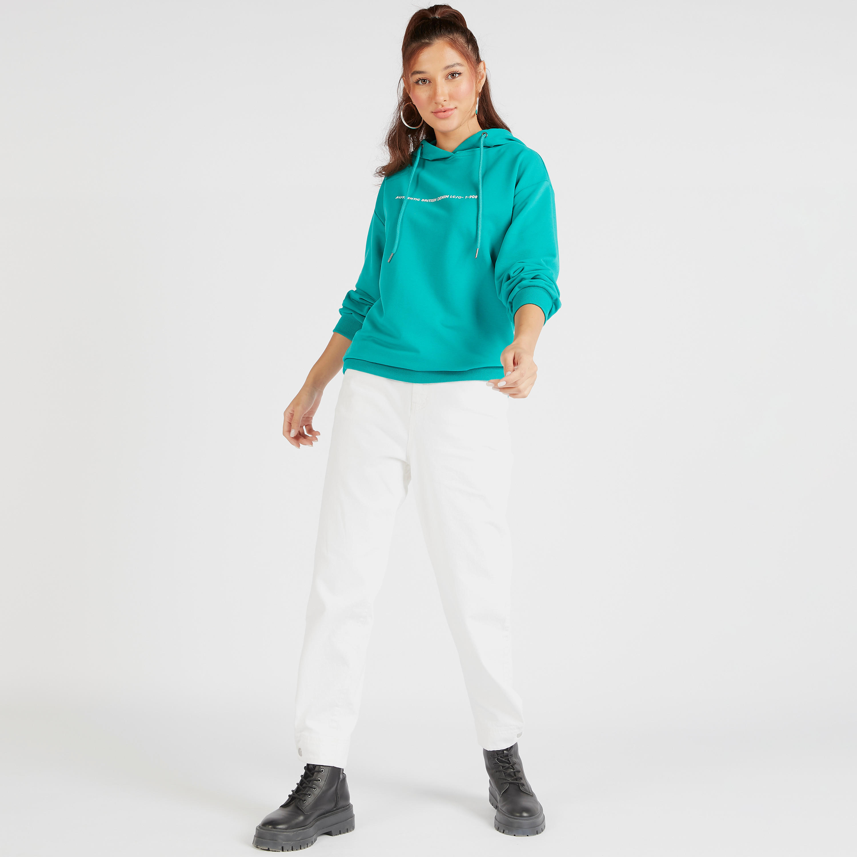 هودي بأكمام طويلة وطبعات من لي كوبر-women-winterwear-hoodiesandsweatshirts-hoodies-image-2