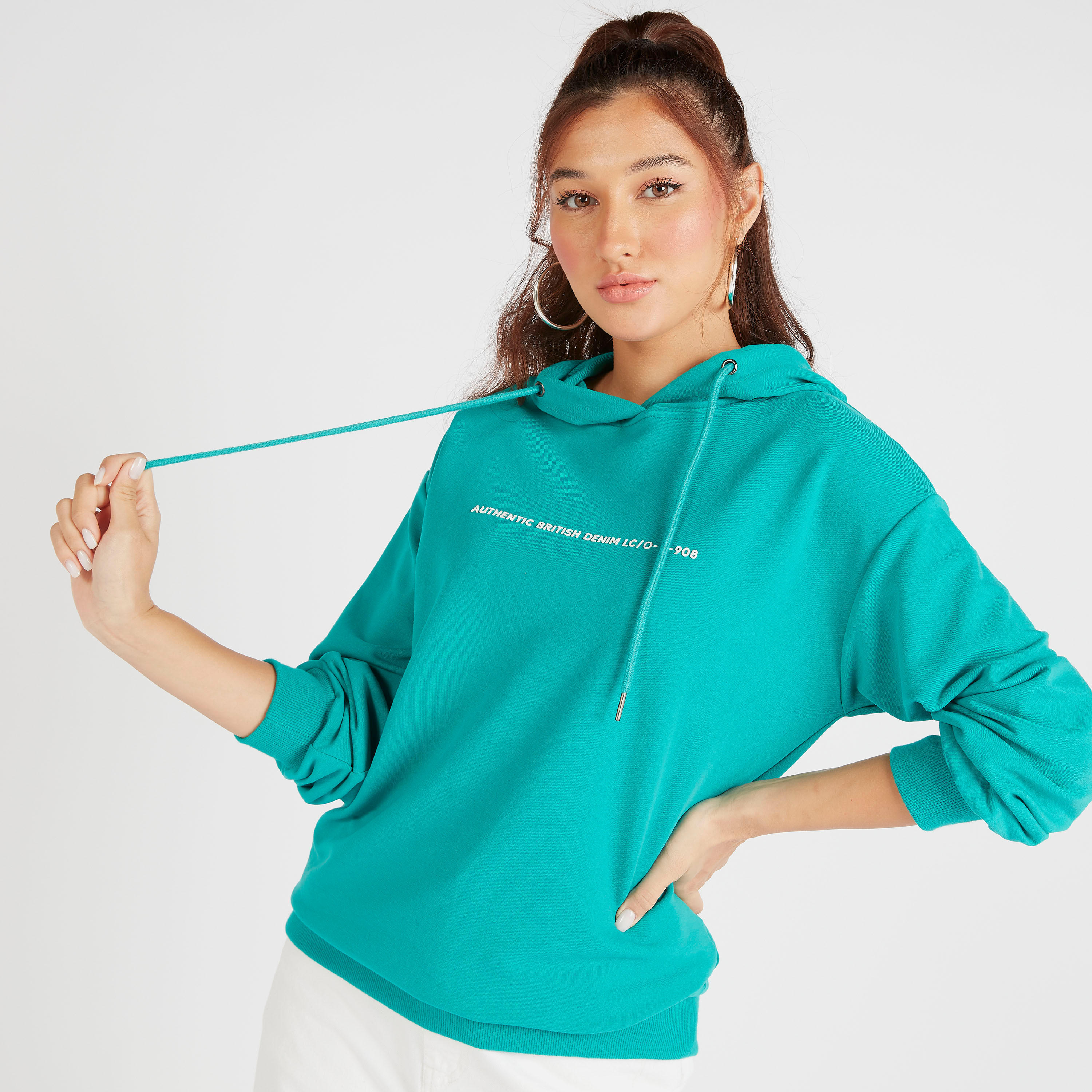 هودي بأكمام طويلة وطبعات من لي كوبر-women-winterwear-hoodiesandsweatshirts-hoodies-image-5