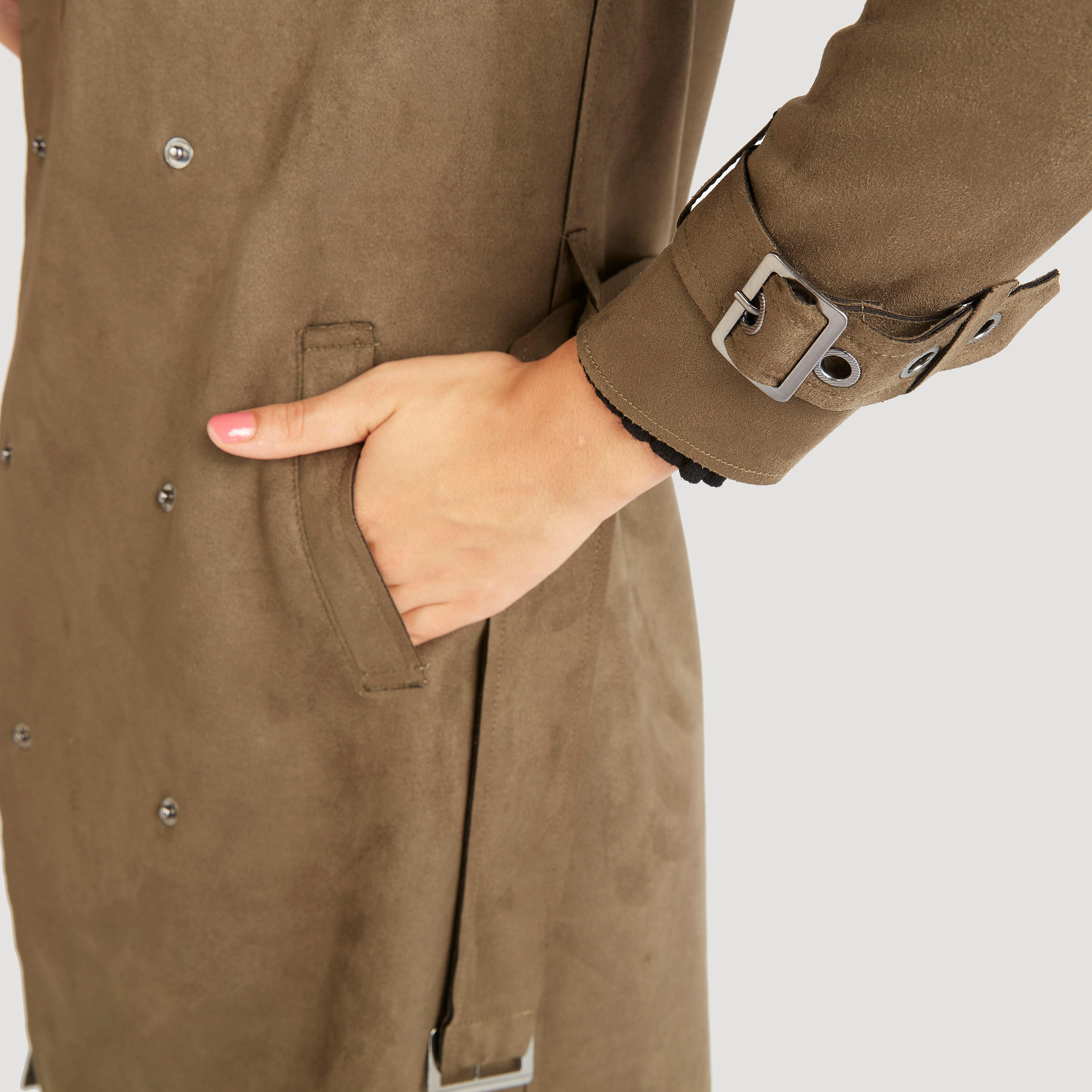 معطف بارز الملمس بأكمام طويلة من لي كوبر-women-clothing-coatsandjackets-coats-image-3