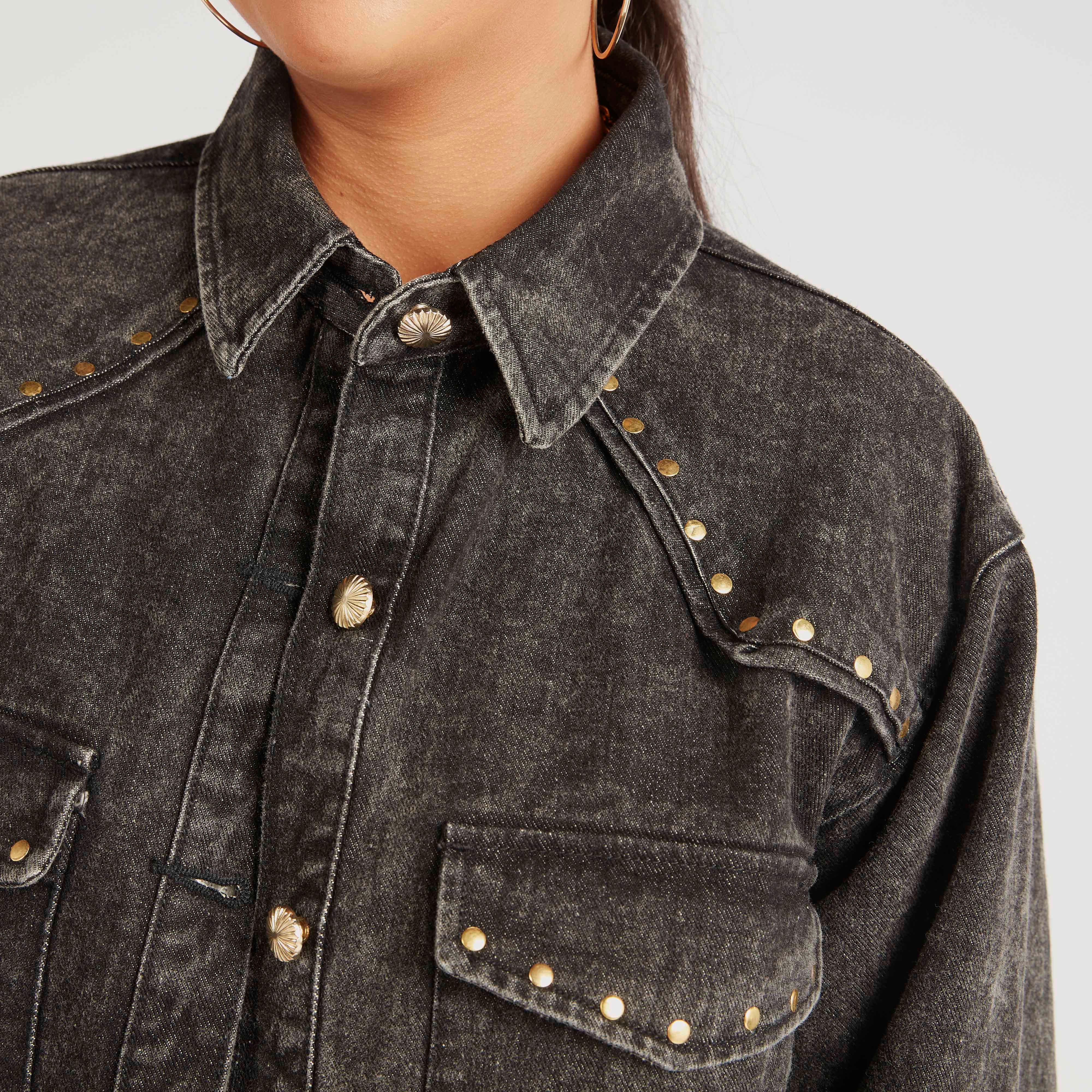 شاكيت بأكمام طويلة من لي كوبر-women-clothing-shirtsandblouses-blouses-image-3