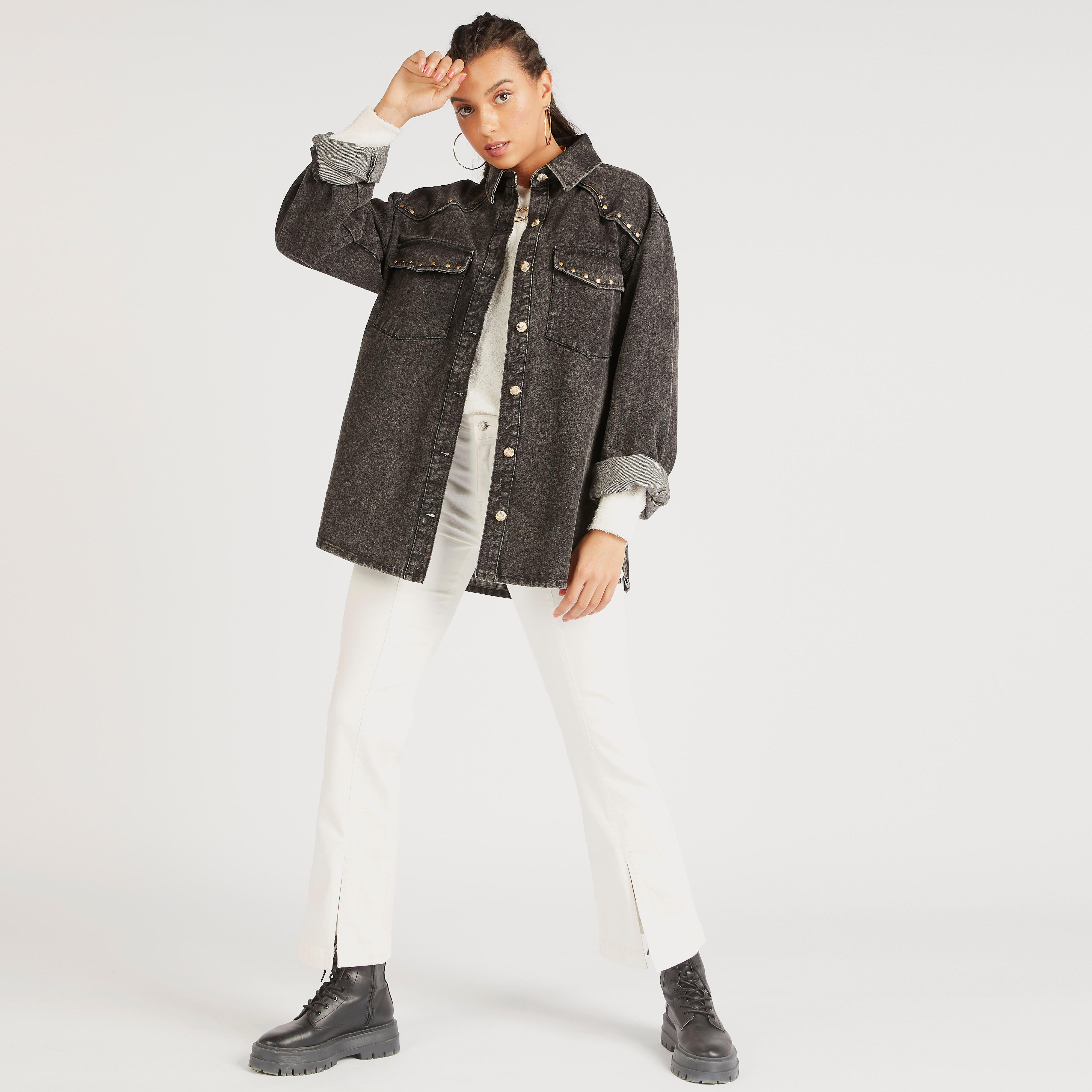 شاكيت بأكمام طويلة من لي كوبر-women-clothing-shirtsandblouses-blouses-image-6