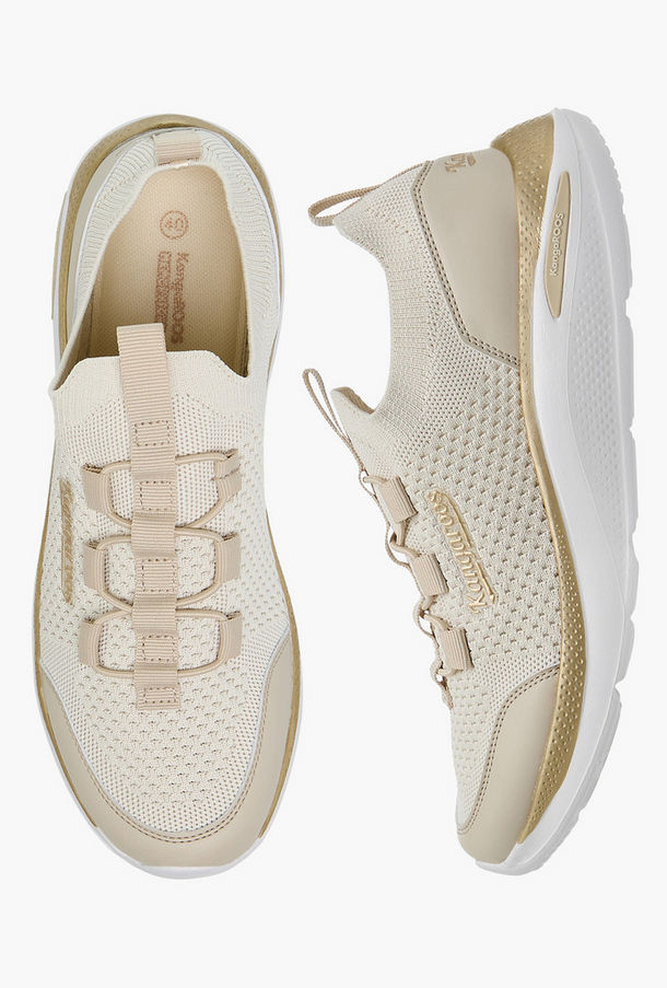 KangaROOS Women's Drawstring Slip-On Sports Shoes with Pull Tab-women-image-1