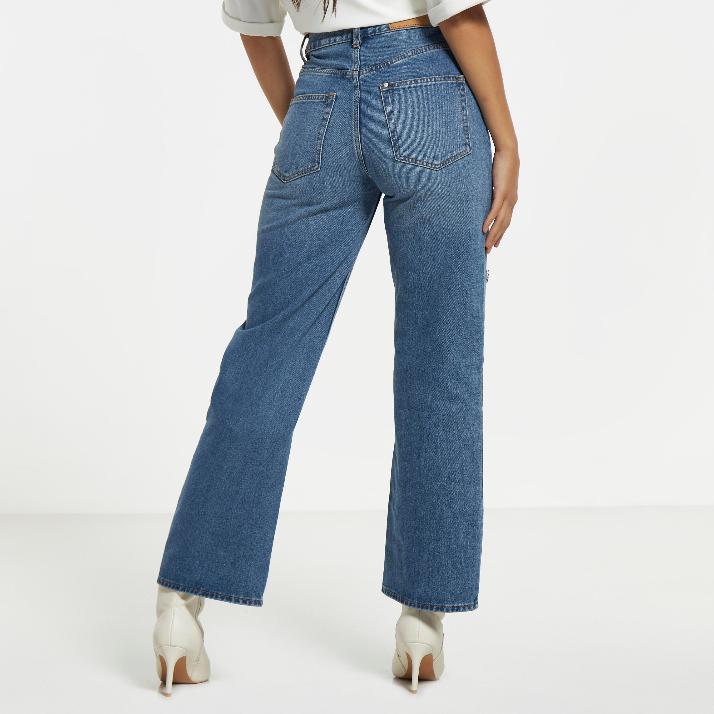 Embellished Jeans with Button Closure and Pockets-women-clothing-bottoms-jeans-image-3