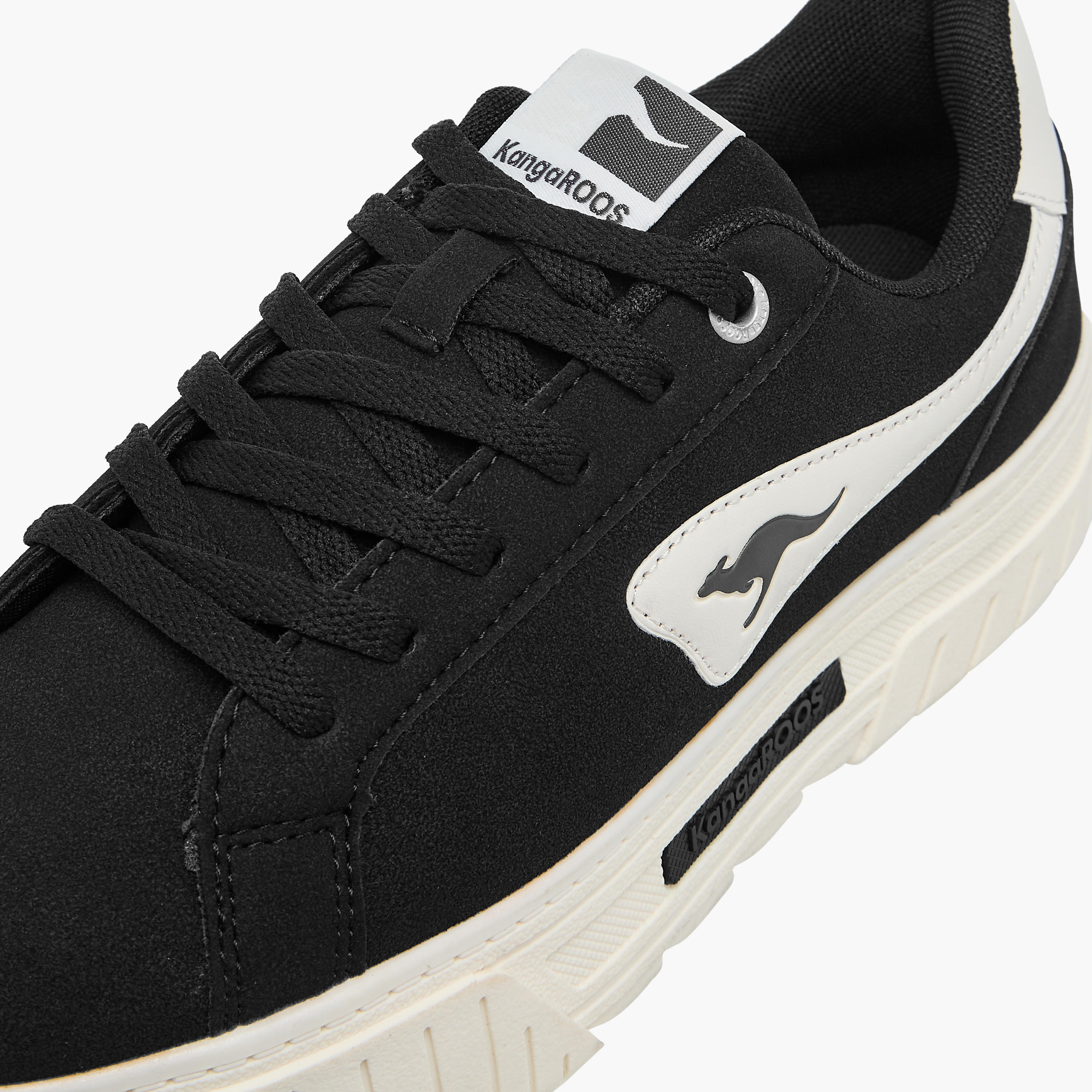 KangaROOS Women's Solid Sneakers with Lace-Up Closure-women-shoes-sneakers-image-4