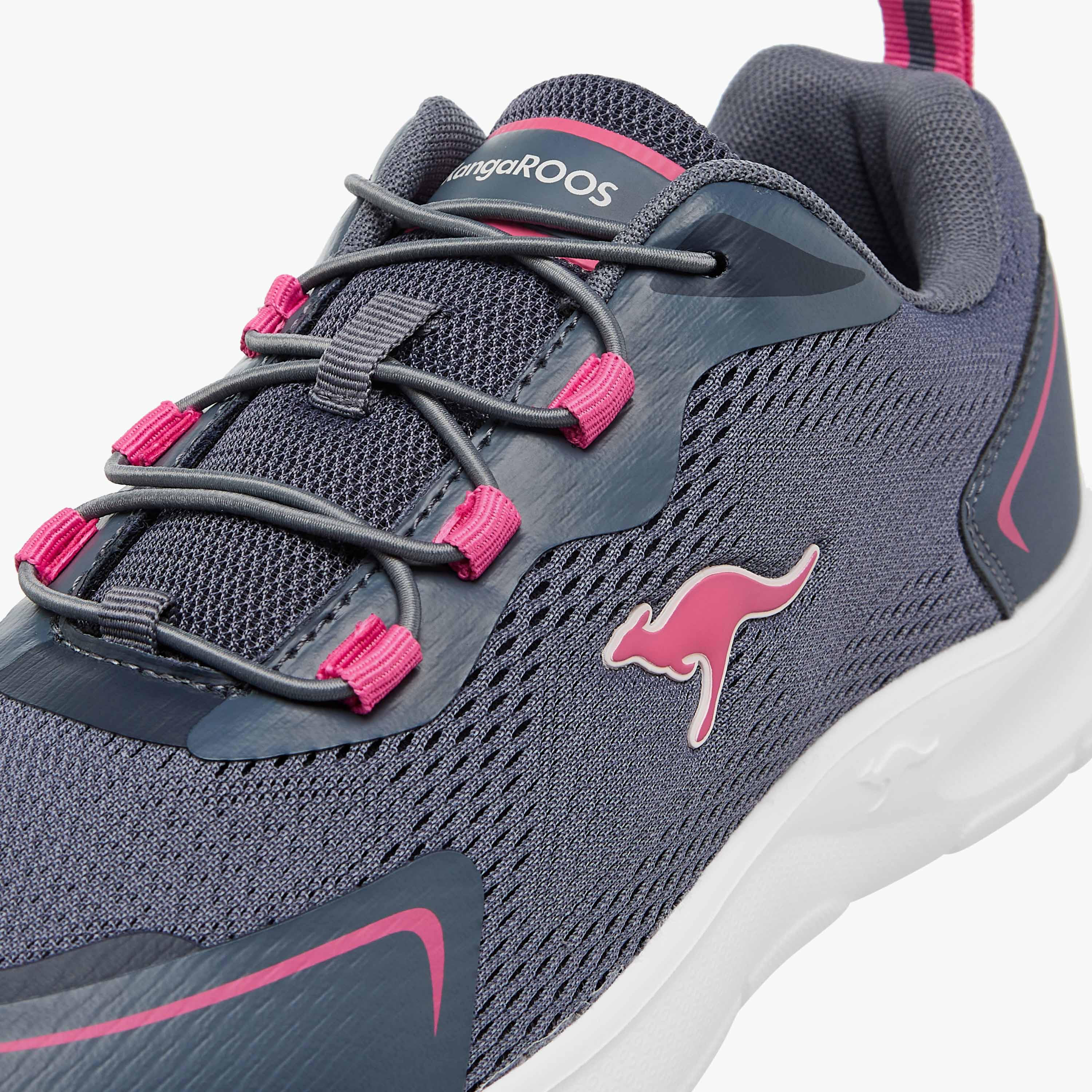 KangaROOS Women's Panelled Lace-Up Sports Shoes-women-shoes-sports-image-4