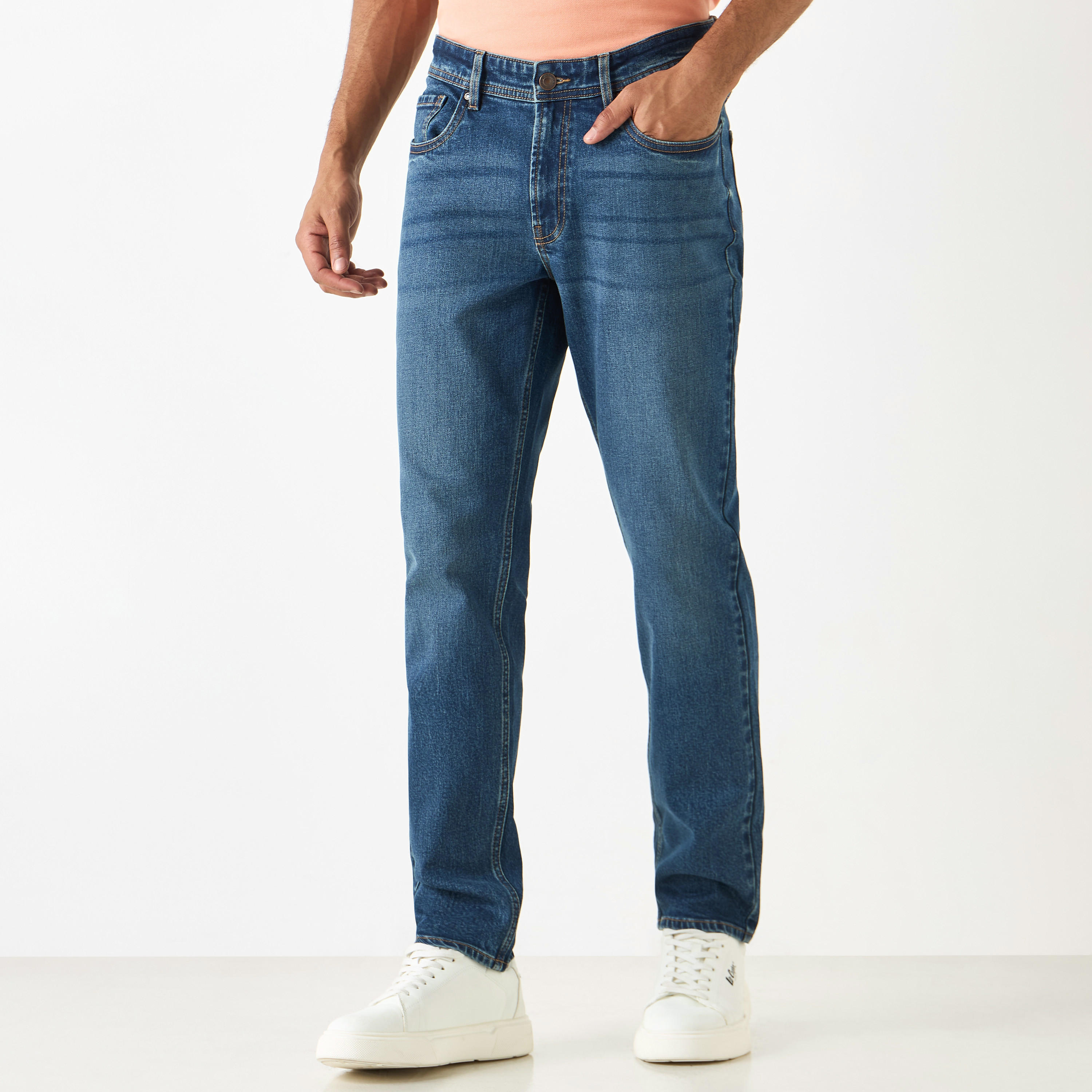Lee Cooper Slim Fit Jeans with Pockets-PROMO_SP_KW_2FOR12_110625-image-1