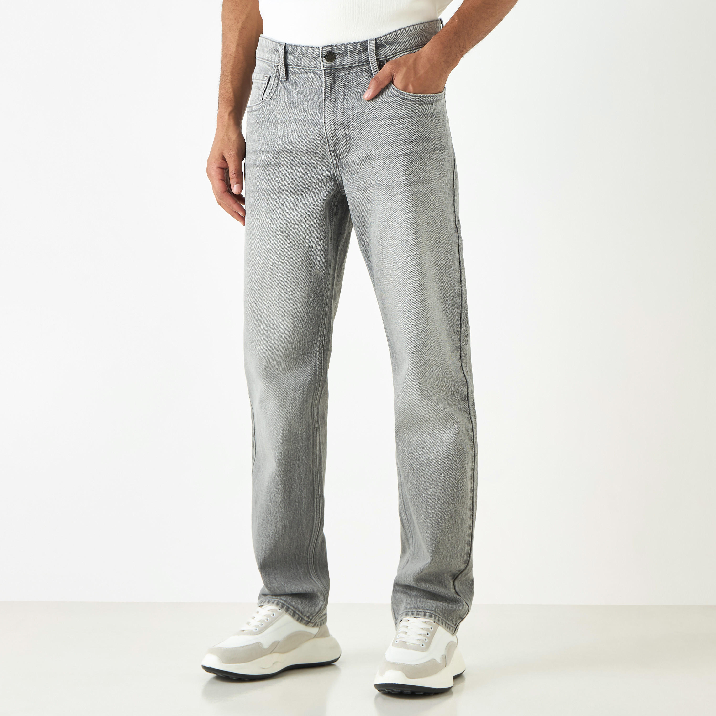 Lee Cooper Straight Cut Jeans with Pockets-PROMO_SP_SA_2FOR149_110625-image-1