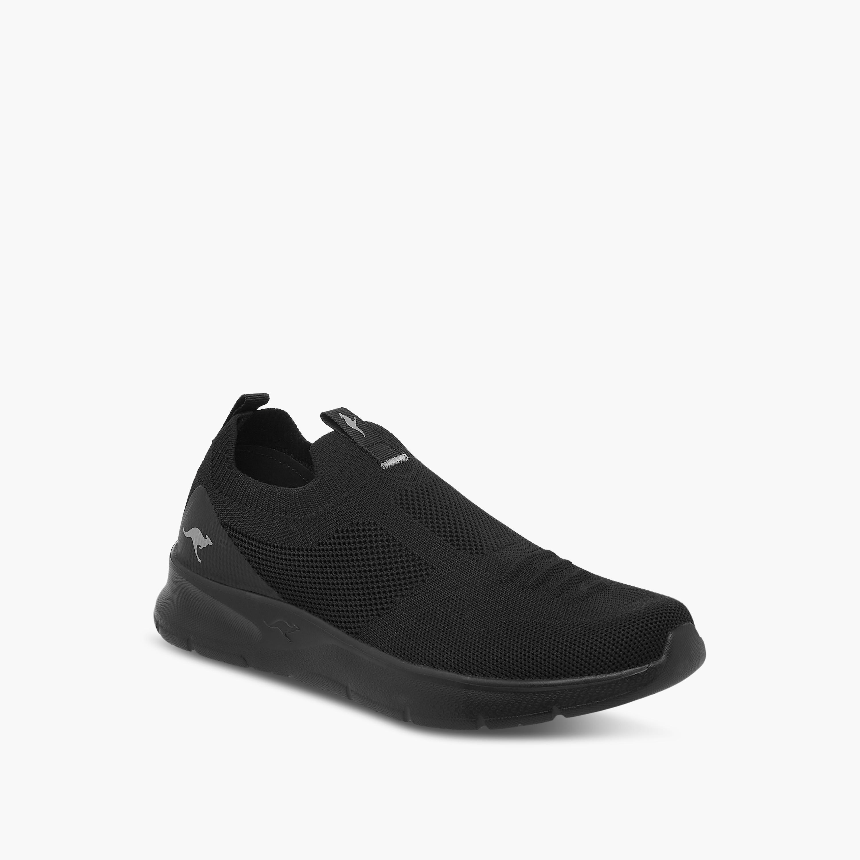 KangaROOS Women's Textured Slip-On Sports Shoes with Pull Tab-women-shoes-sports-image-2