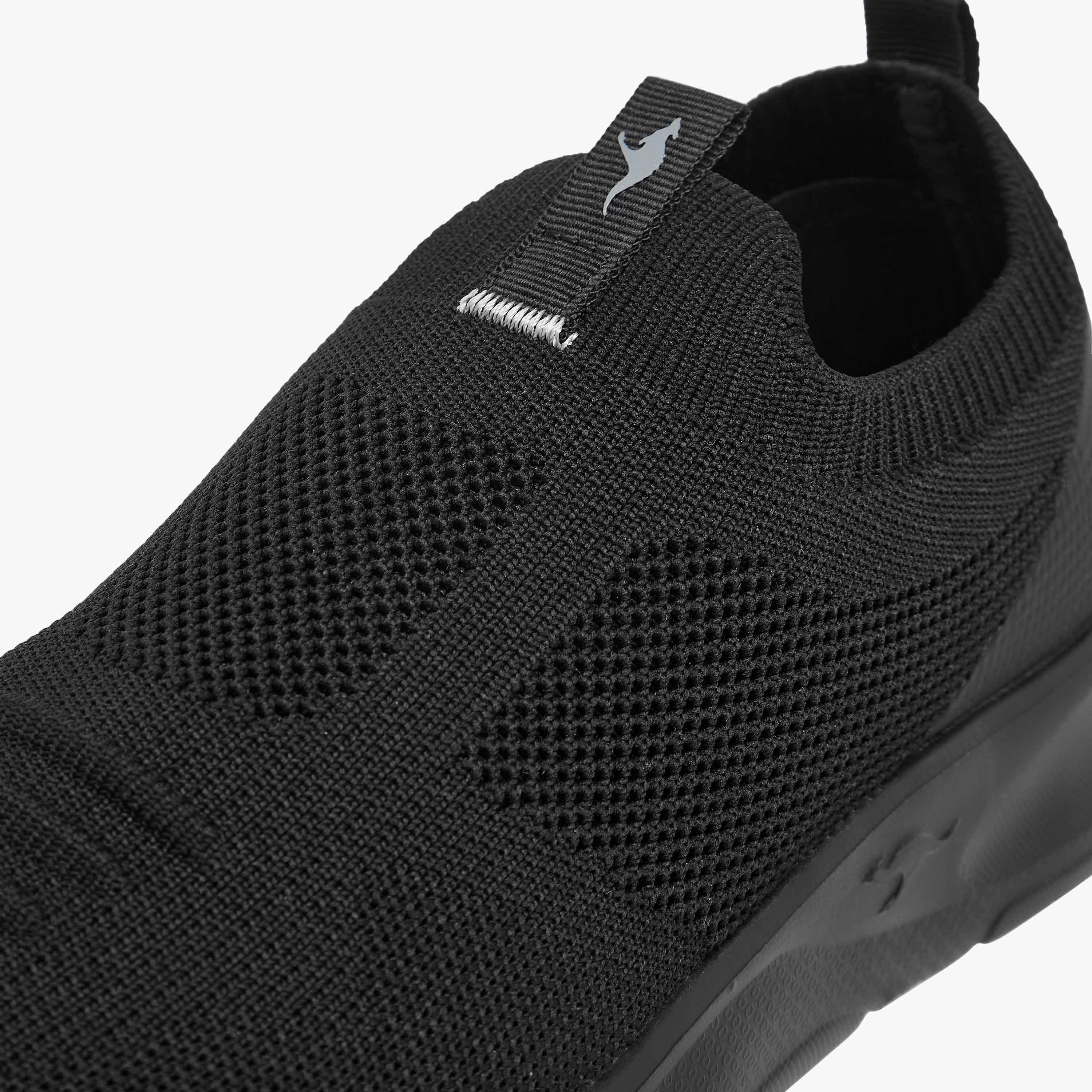 KangaROOS Women's Textured Slip-On Sports Shoes with Pull Tab-women-shoes-sports-image-4