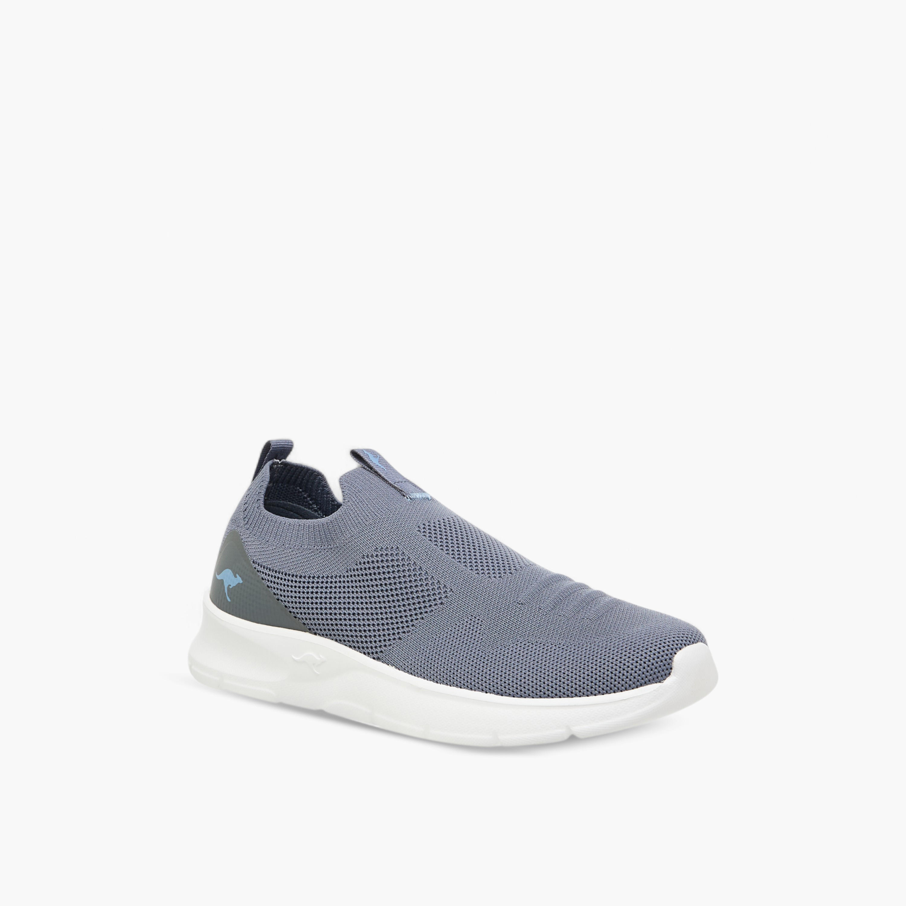 KangaROOS Women's Textured Slip-On Sports Shoes with Pull Tab-women-shoes-sports-image-2
