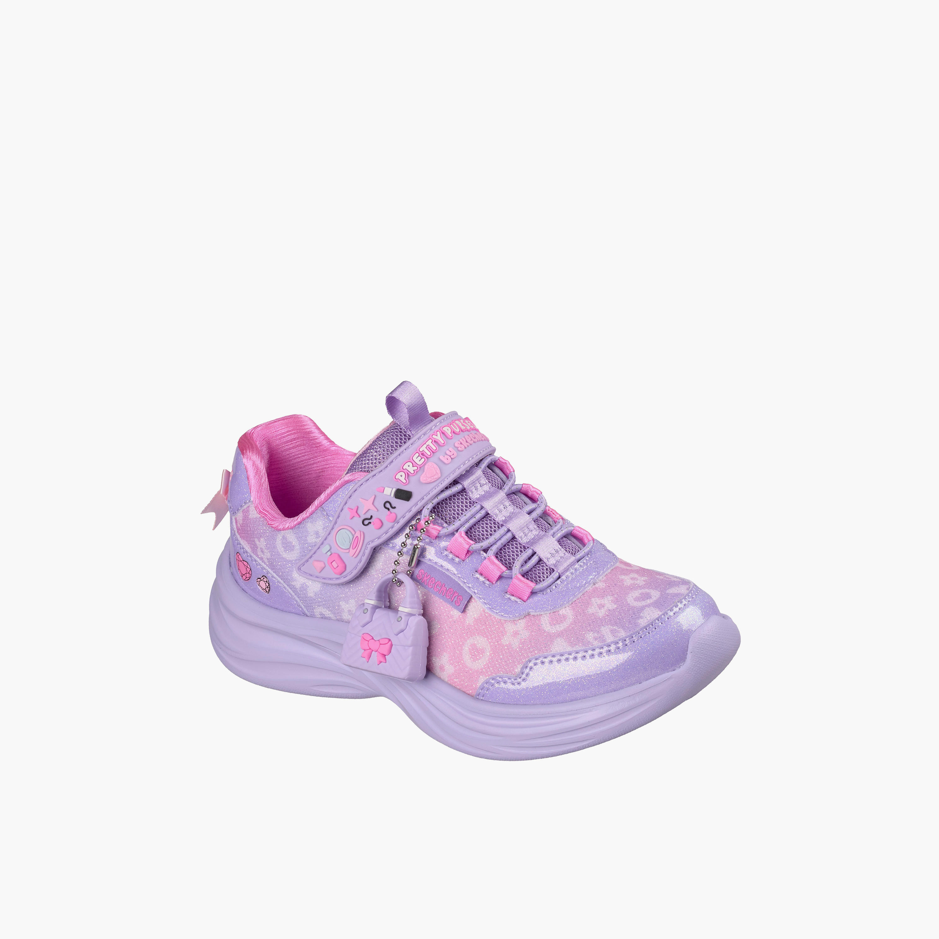Skechers Girls POWER JAMS 2.0 Hook & Loop Sneakers-girls-shoes-sports-image-1