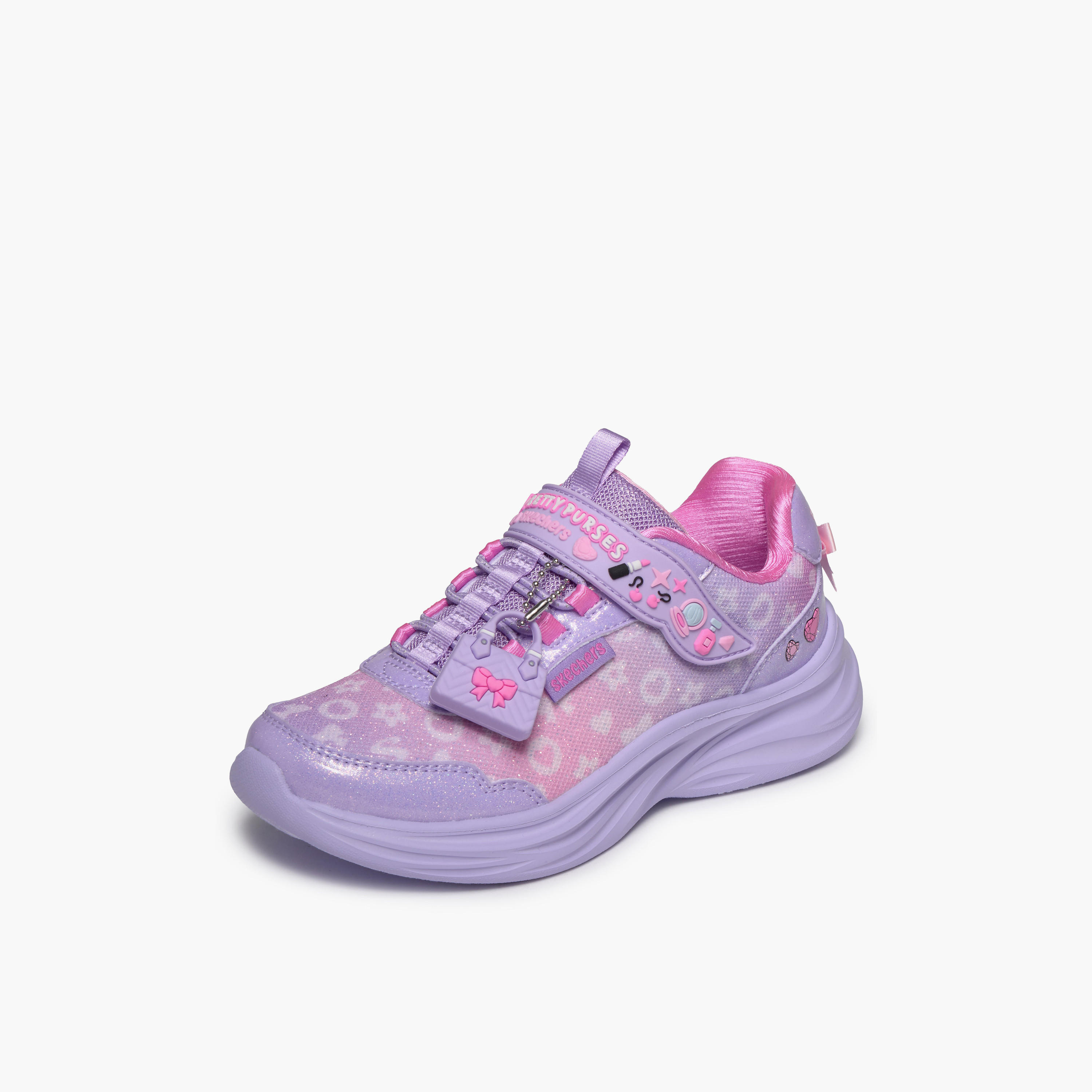 Skechers Girls POWER JAMS 2.0 Hook & Loop Sneakers-girls-shoes-sports-image-4