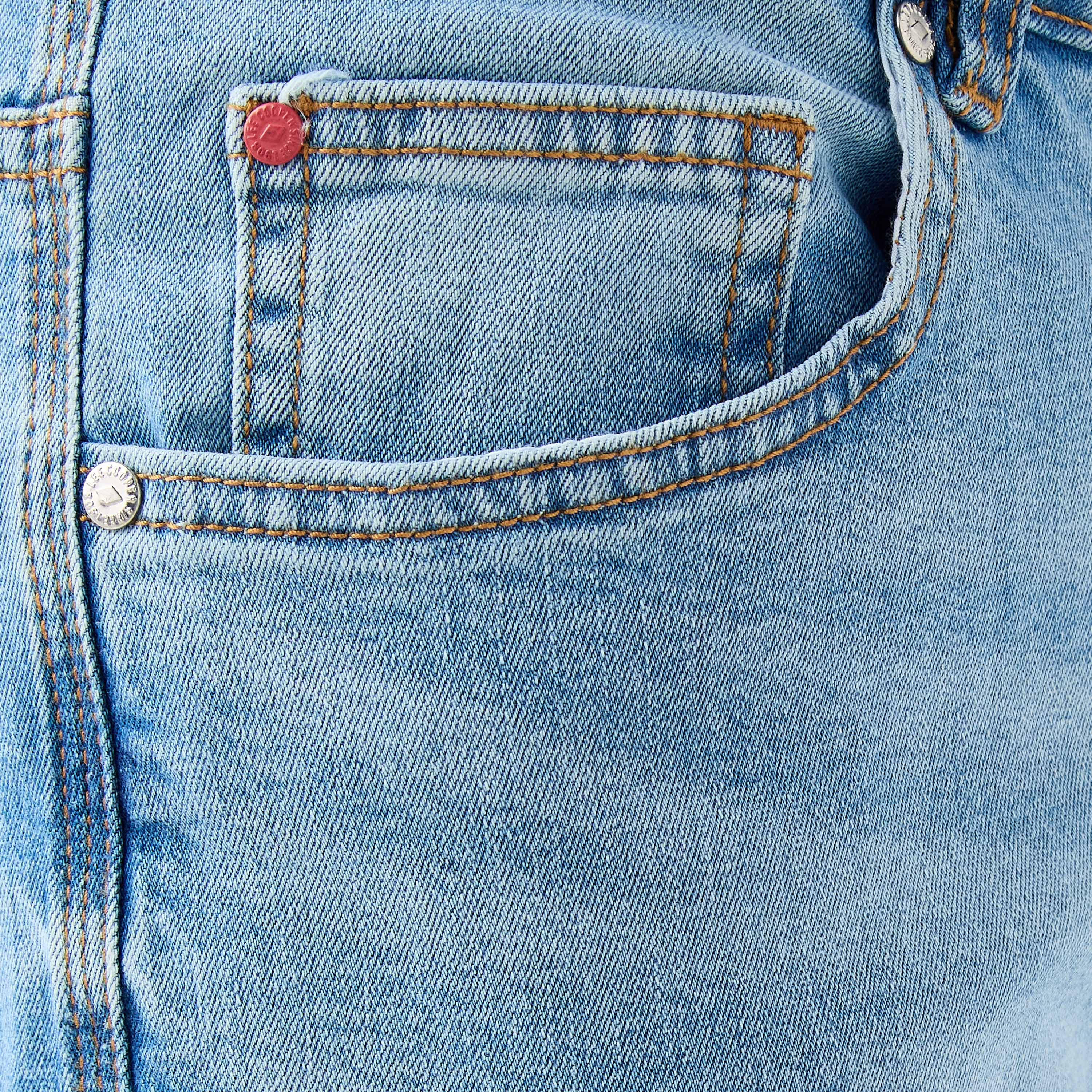 Lee Cooper Skinny Fit Jeans with Button Closure and Pockets-men-clothing-jeans-image-5