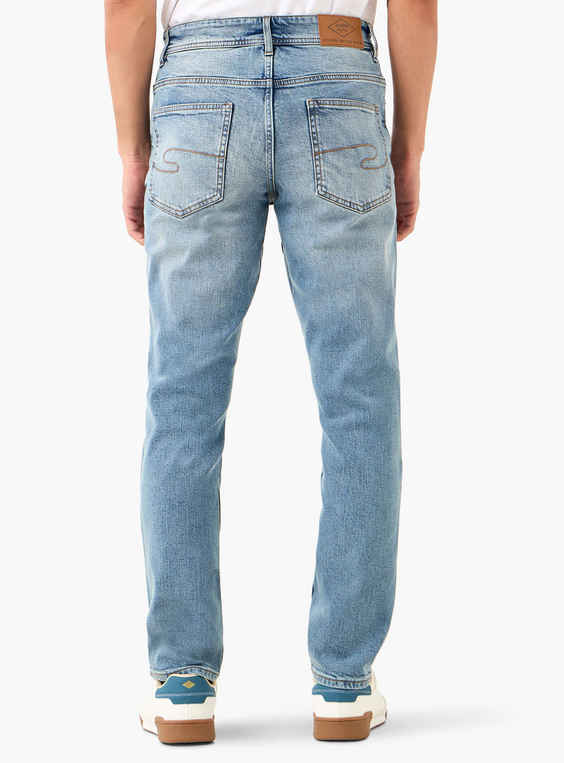 بنطلون جينز بقصّة سليم للرجال من لي كوبر-men-clothing-jeans-image-3